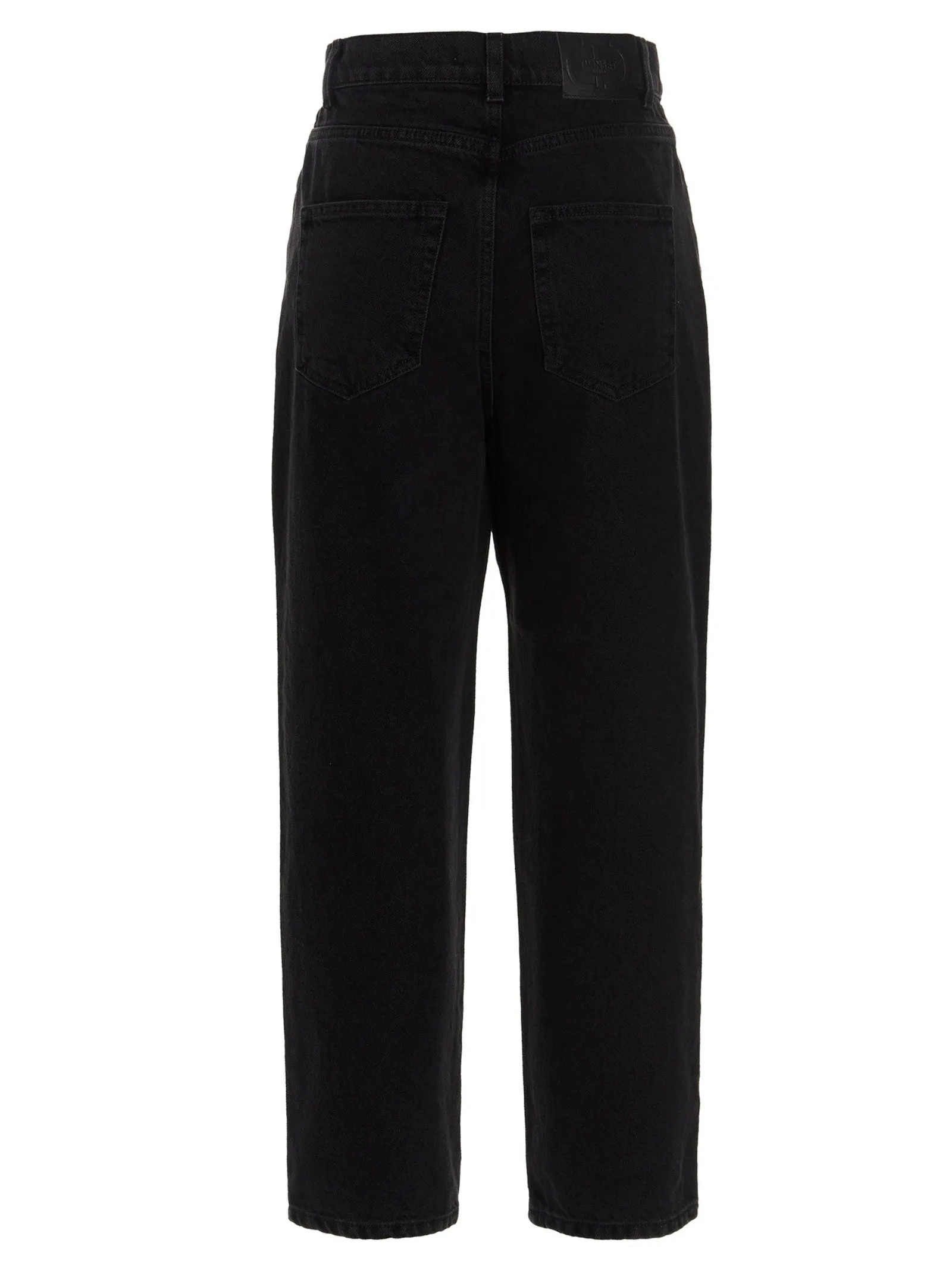 TWINSET High-Waisted Cropped Jeans