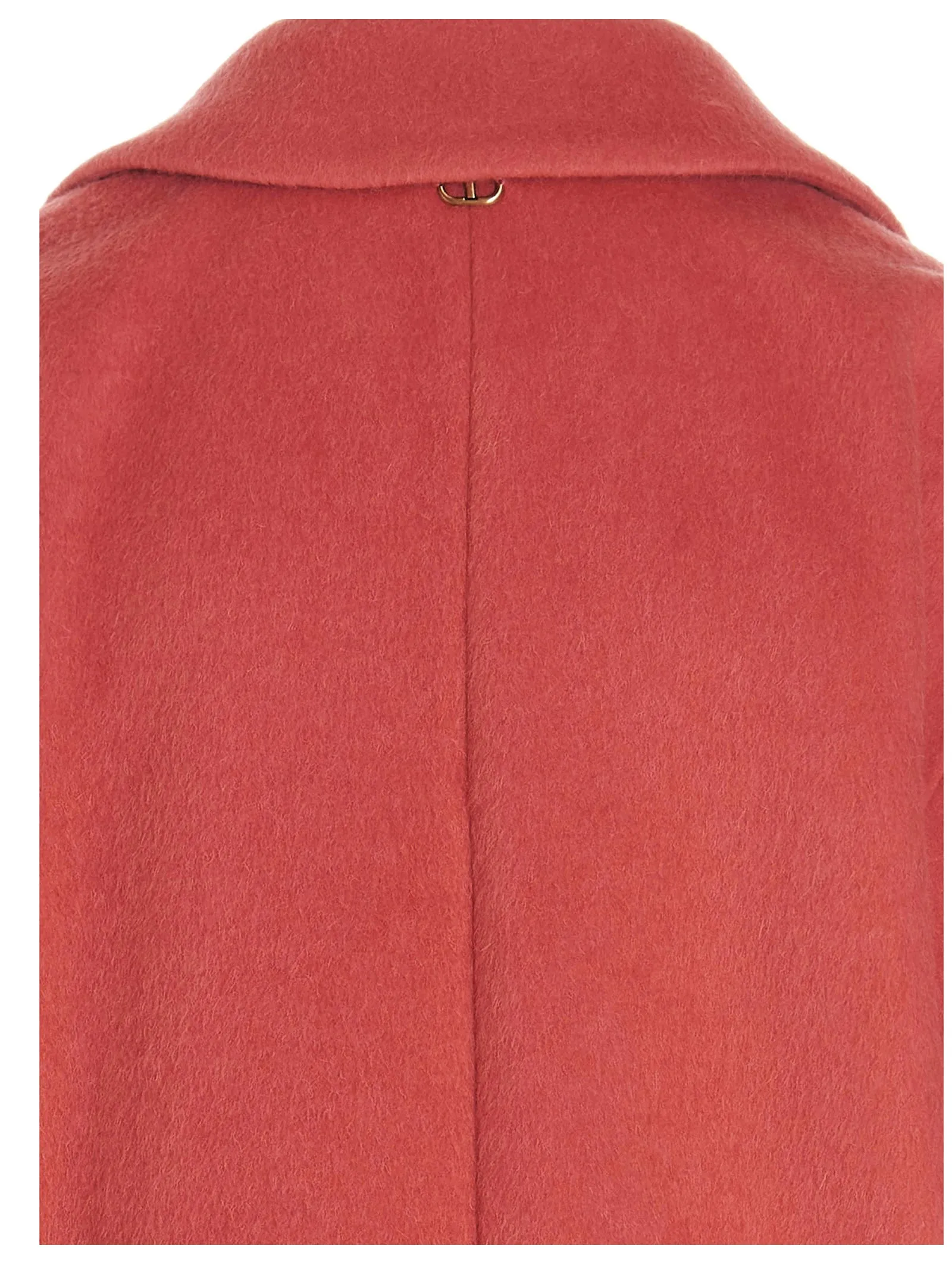 TWINSET Single-Breasted Midi Coat