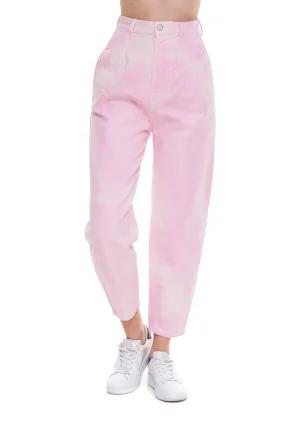 TWINSET Tie Dye Cropped Jeans