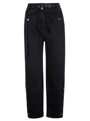 Ulla Johnson High-Rise Belted Jeans