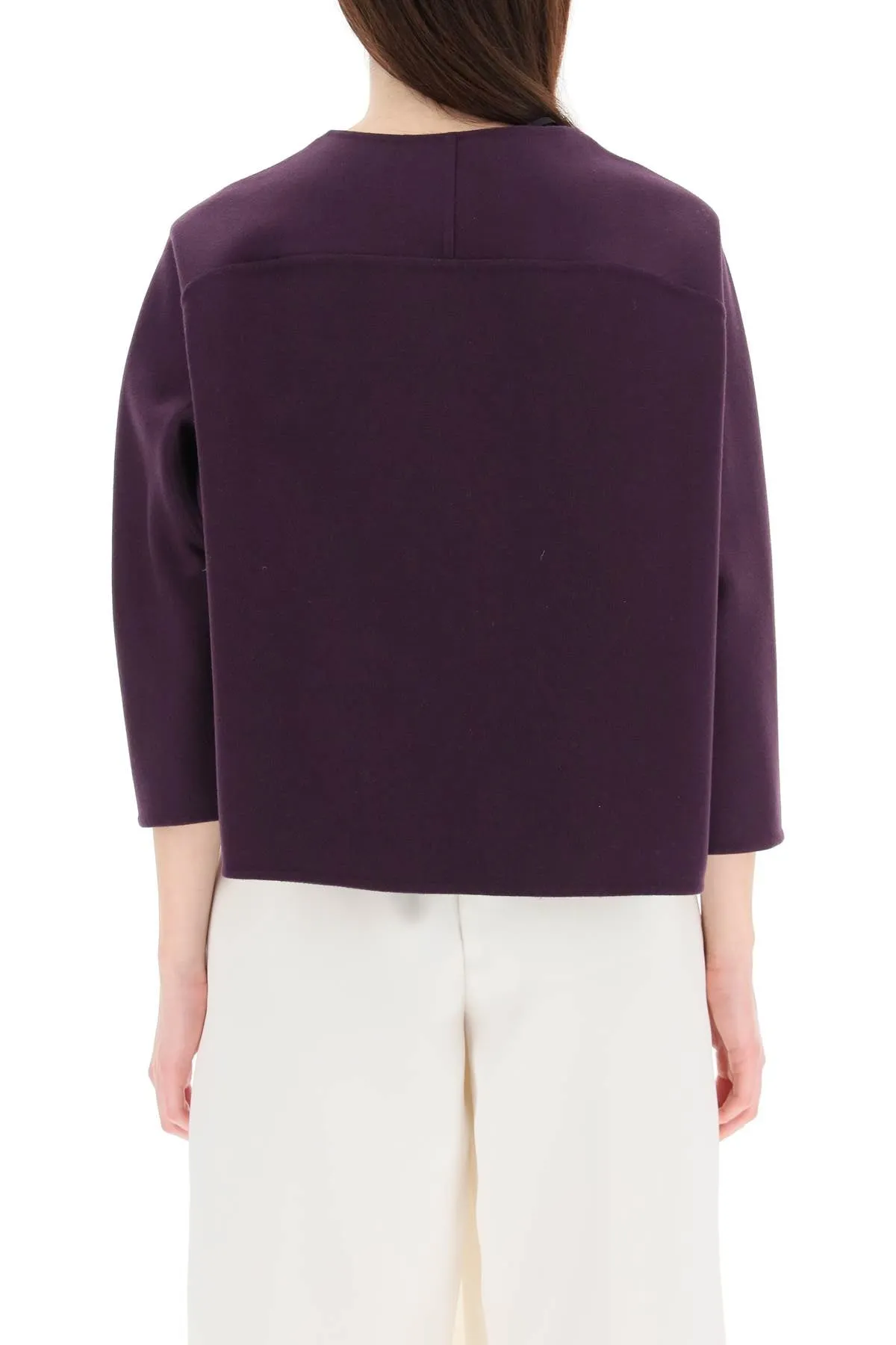 Valentino Compact Drap Pea Coat