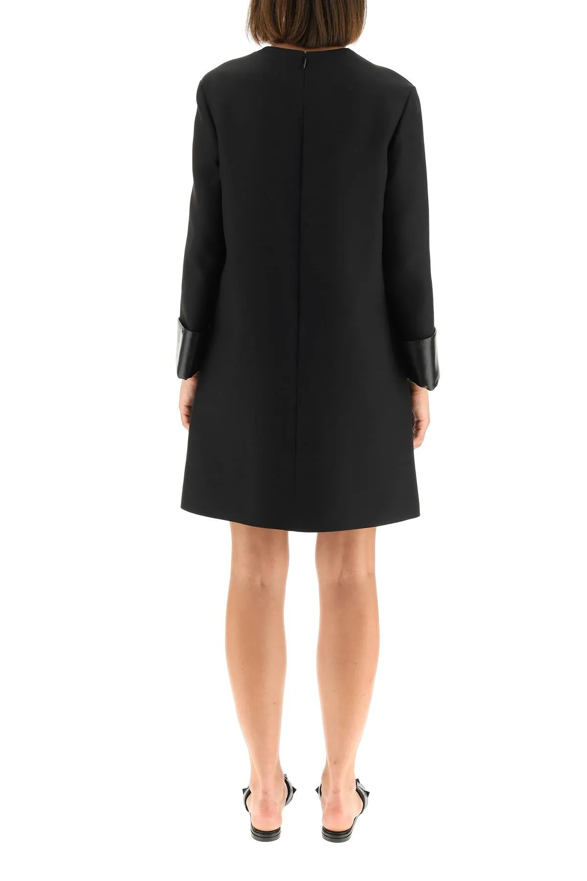 Valentino Crepe Couture Mini Dress