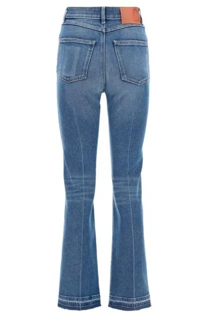 Valentino High Waisted Straight-Leg Jeans