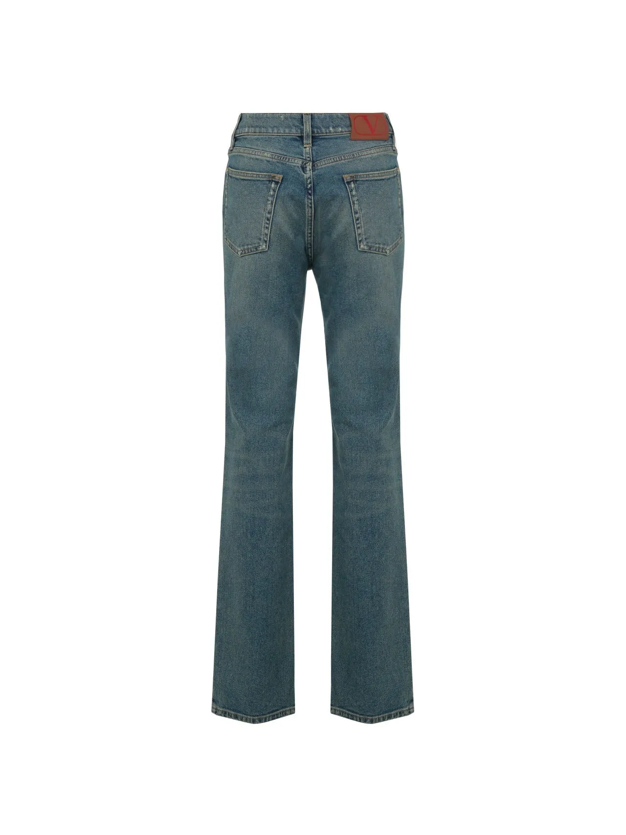 Valentino VLogo Patch Skinny Fit Jeans