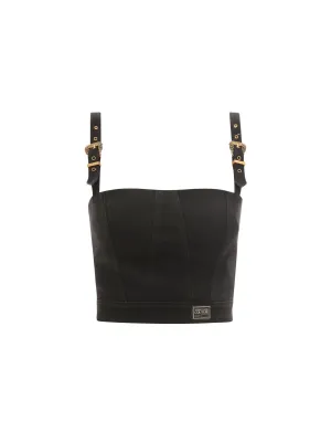 Versace Jeans Couture Buckle-Strap Bodice