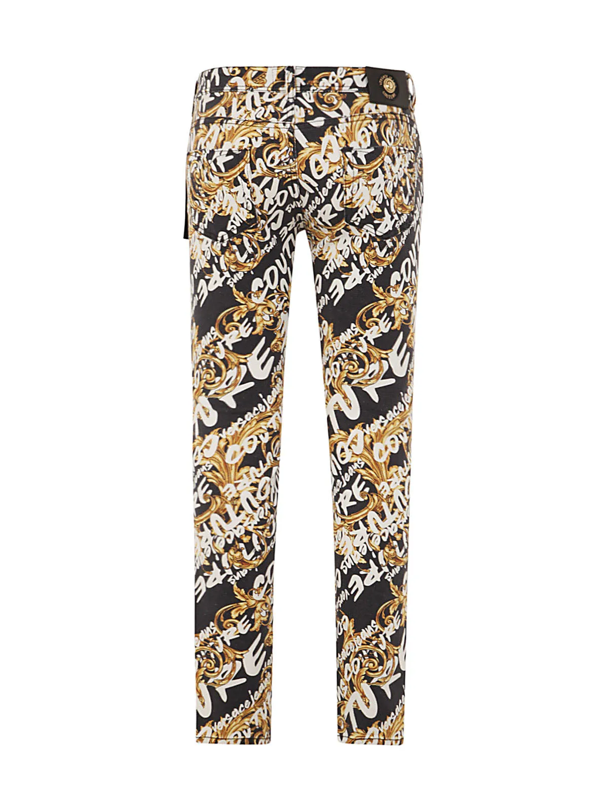 Versace Jeans Couture Graphic Printed Skinny Jeans
