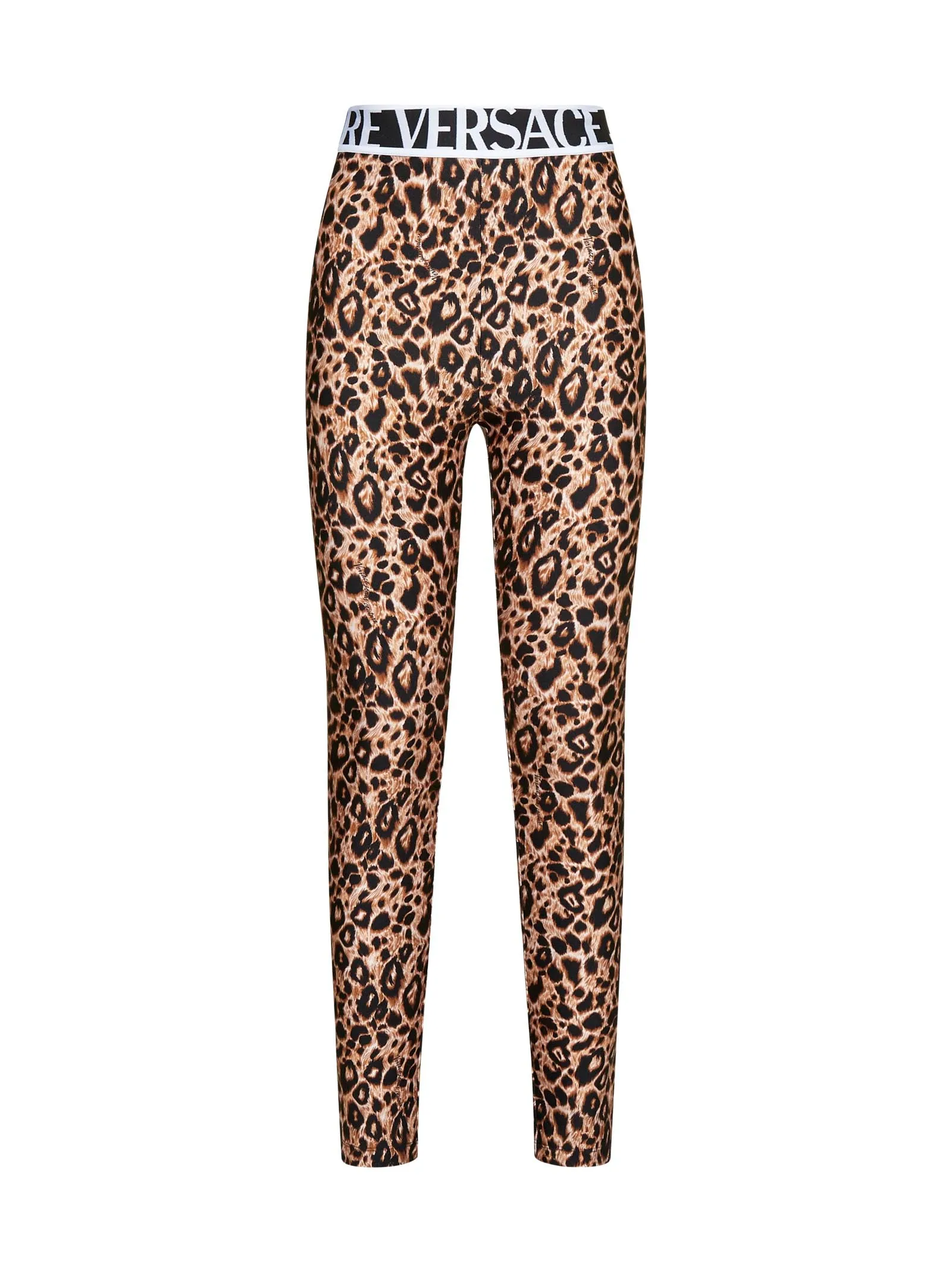 Versace Jeans Couture Leopard Pattern Leggings