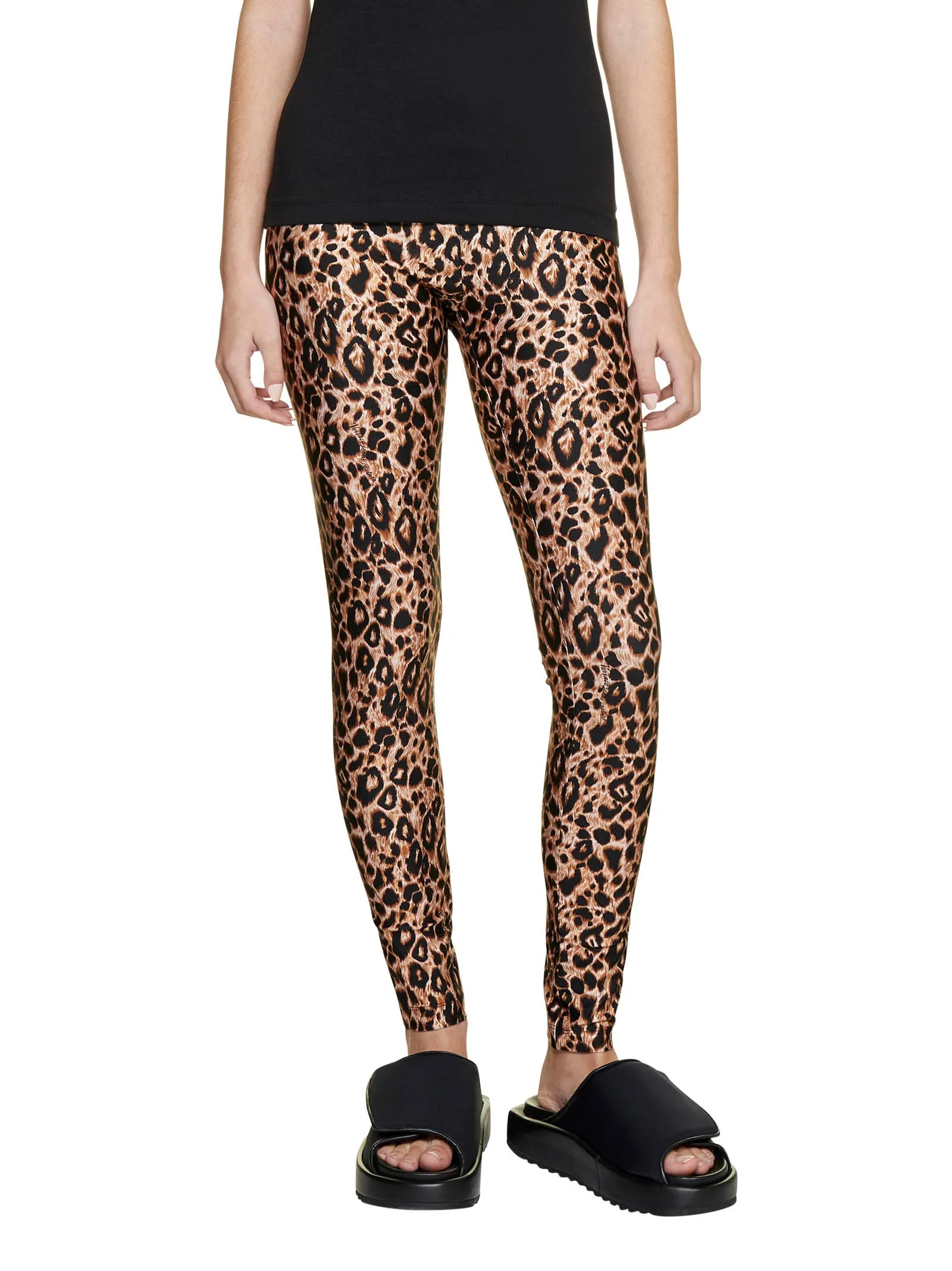Versace Jeans Couture Leopard Pattern Leggings
