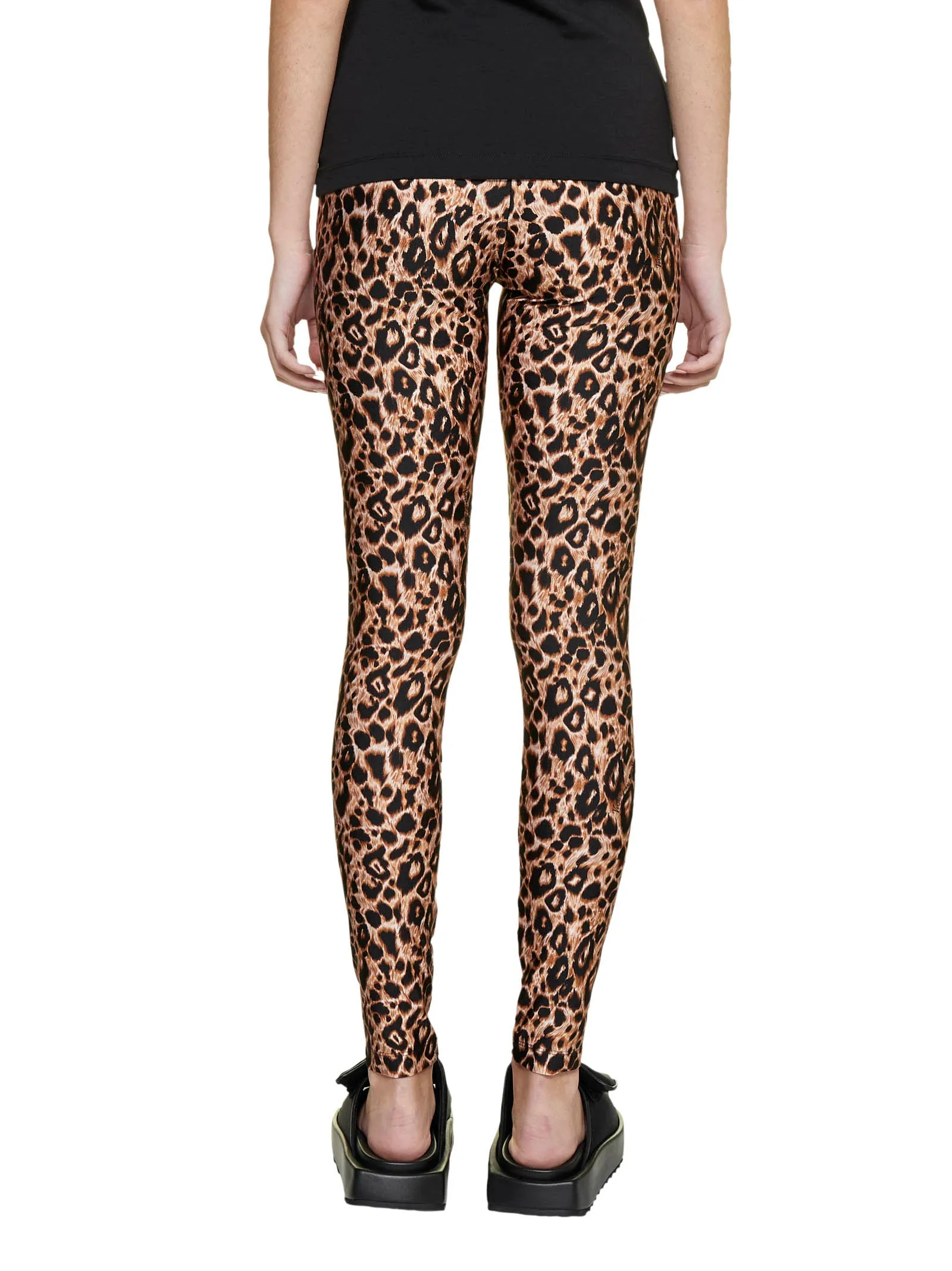 Versace Jeans Couture Leopard Pattern Leggings