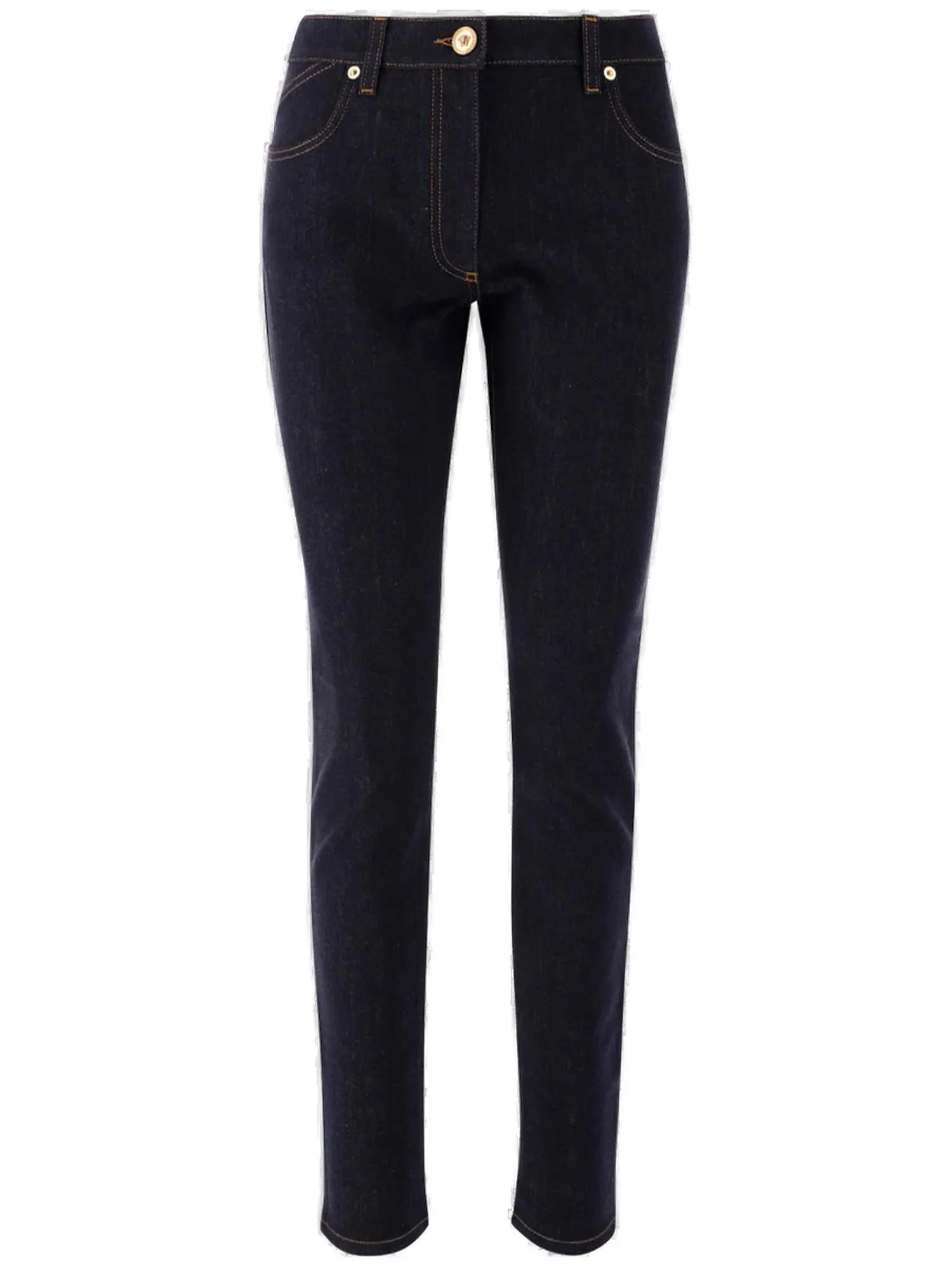 Versace Medusa Skinny Denim Jeans