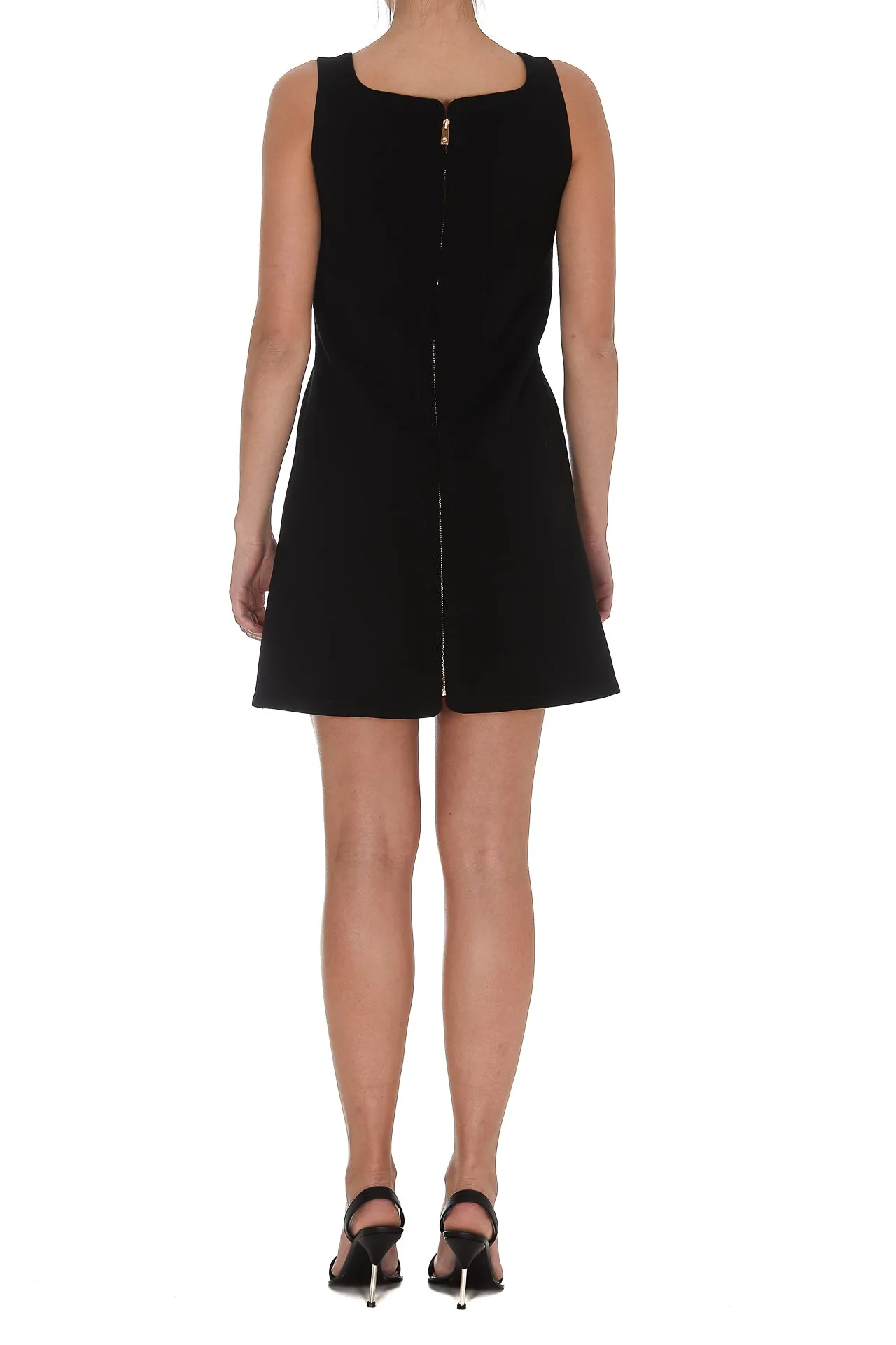 Versace Strapped Square Neck Dress