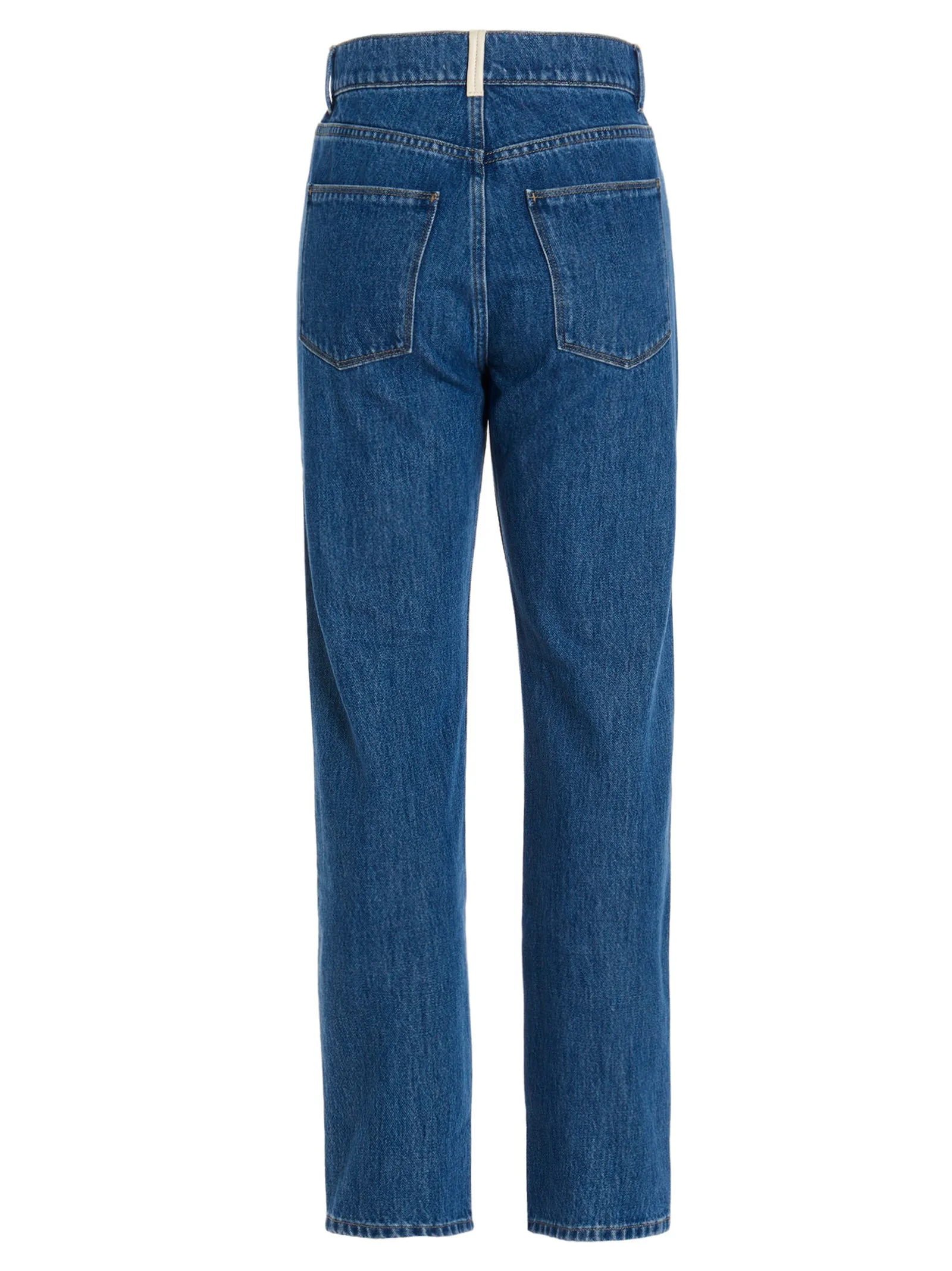 Wandler Button Detailed Straight Leg Jeans