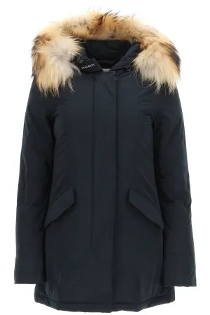 Woolrich Fur-Trim Hooded Coat