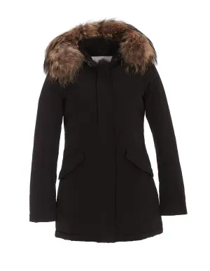 Woolrich Fur-Trim Hooded Parka Coat