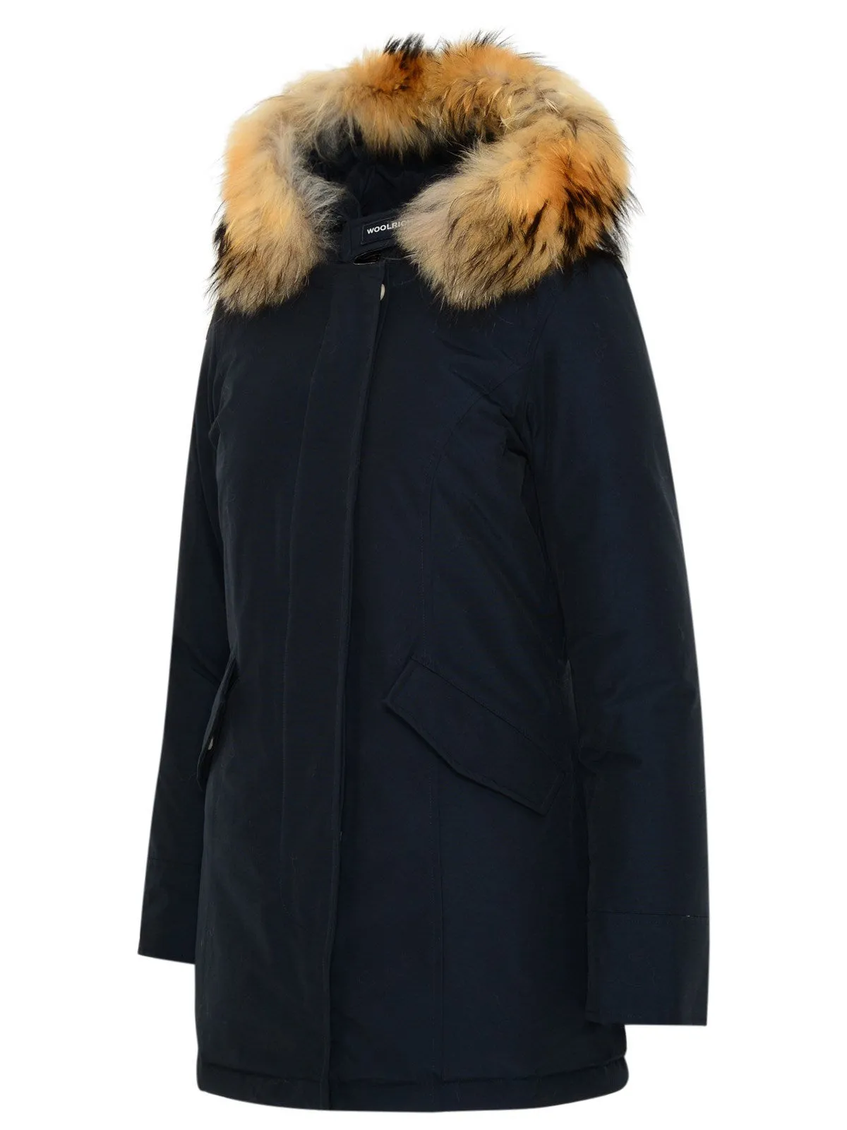 Woolrich Fur-Trimmed Hooded Padded Coat