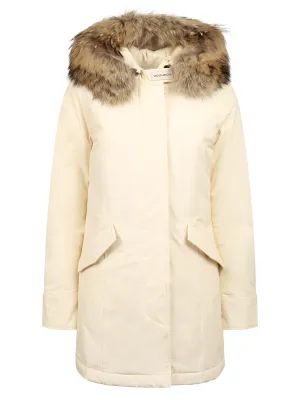 Woolrich Fur-Trimmed Hooded Padded Coat