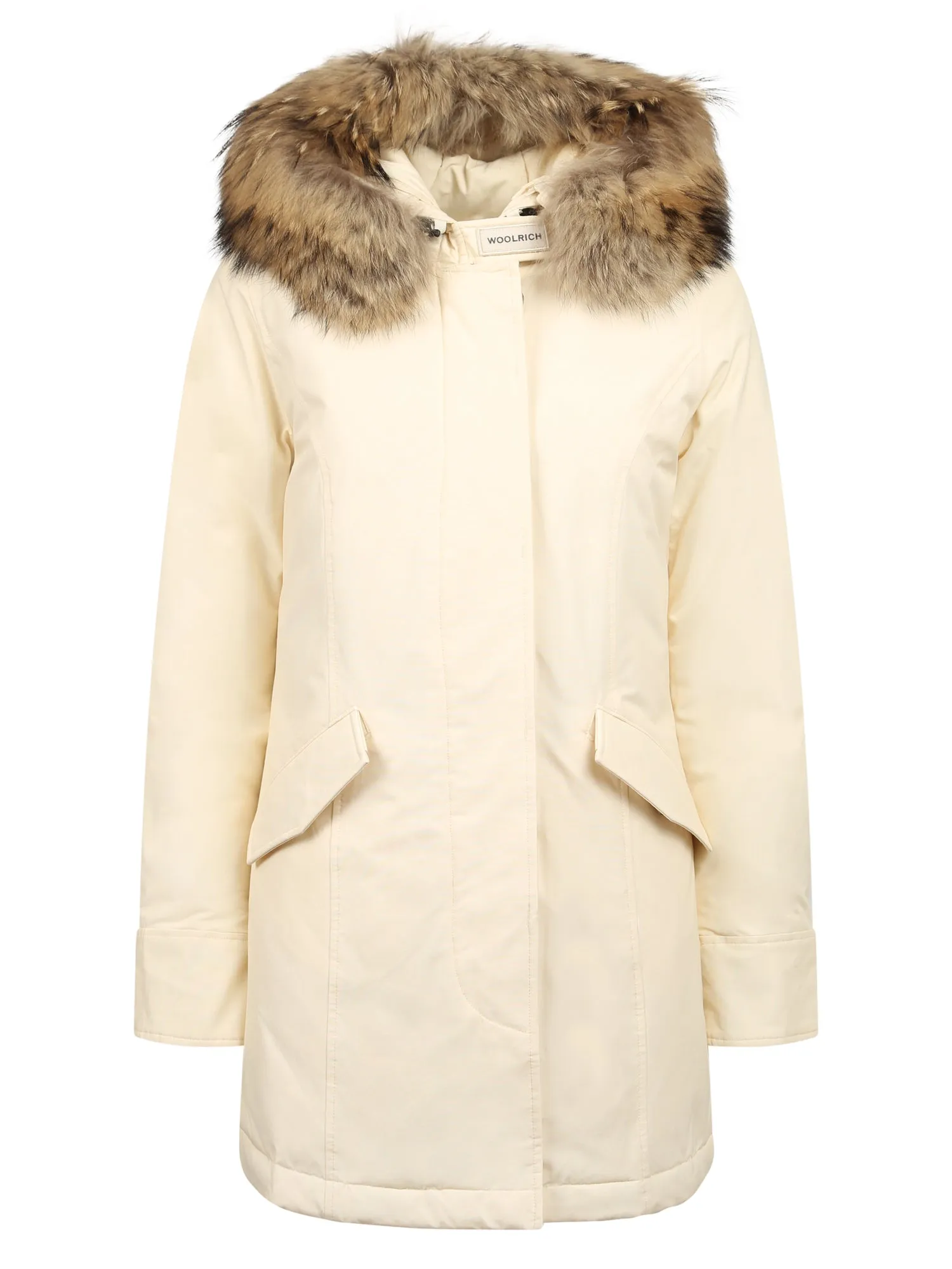 Woolrich Fur-Trimmed Hooded Padded Coat