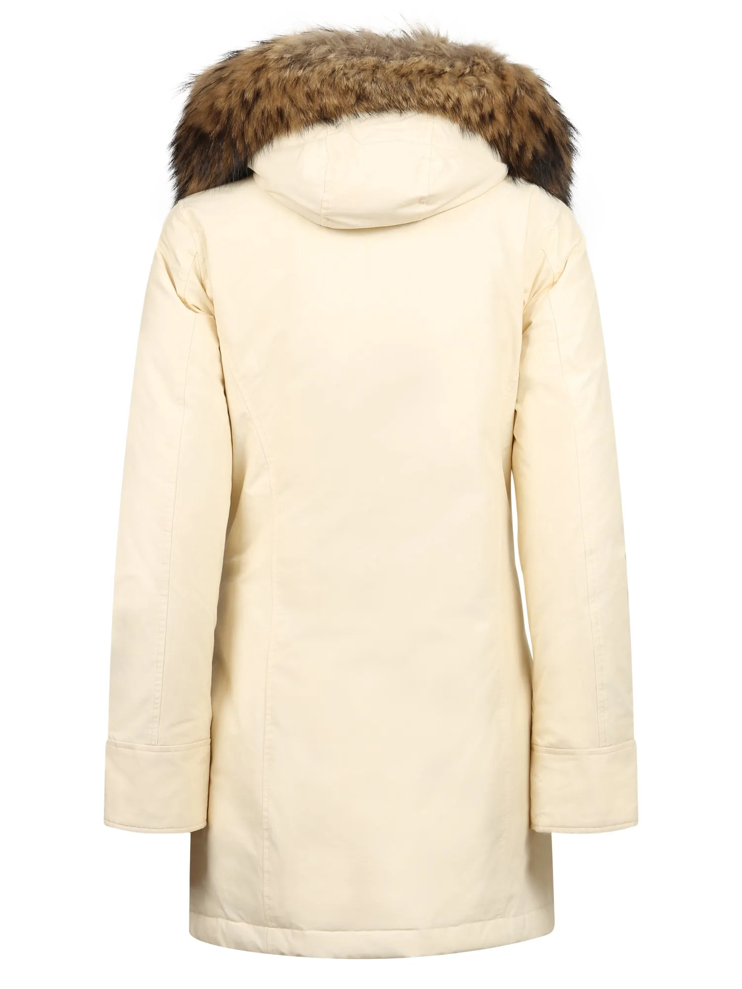 Woolrich Fur-Trimmed Hooded Padded Coat