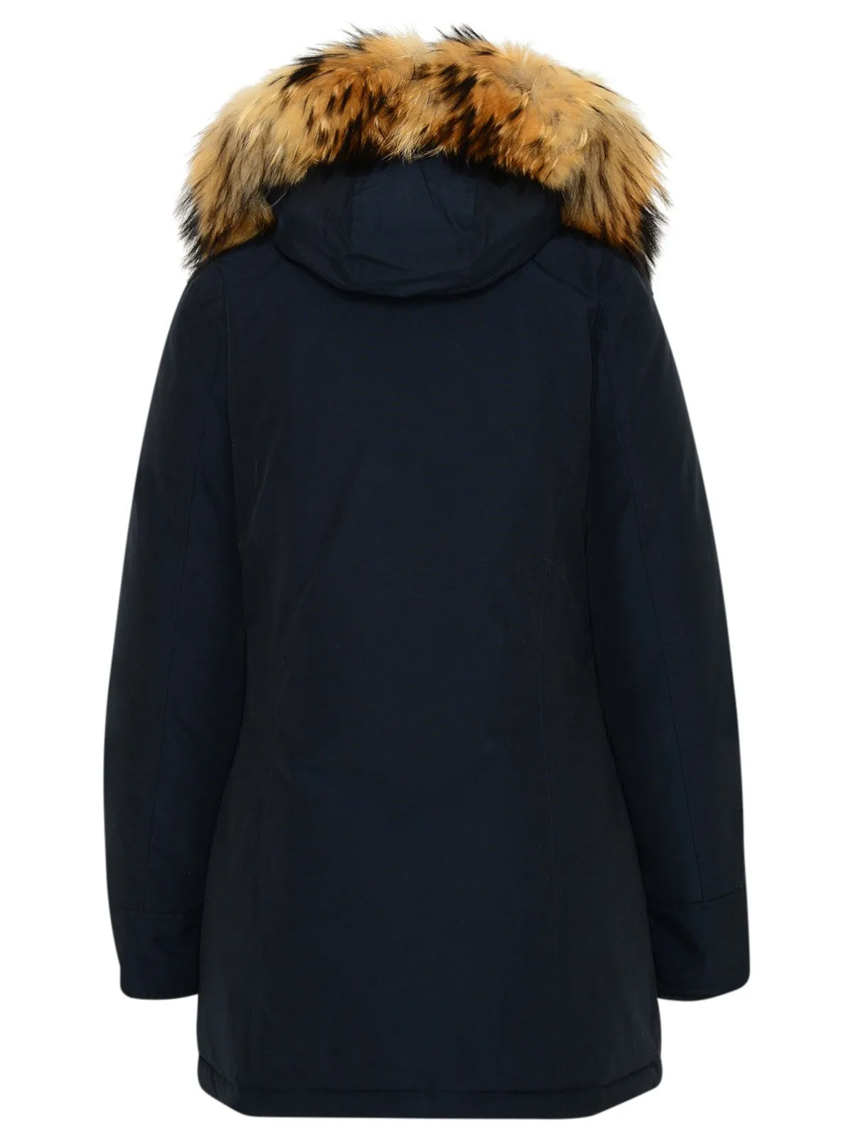 Woolrich Fur-Trimmed Hooded Padded Coat