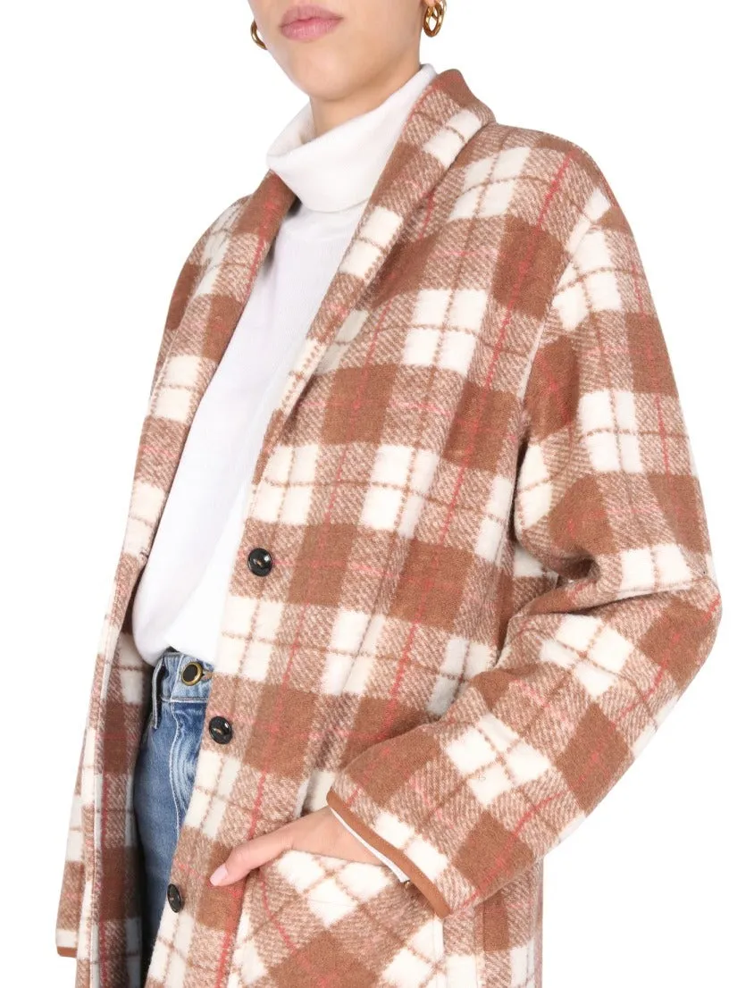 Woolrich Gentry Checked Coat