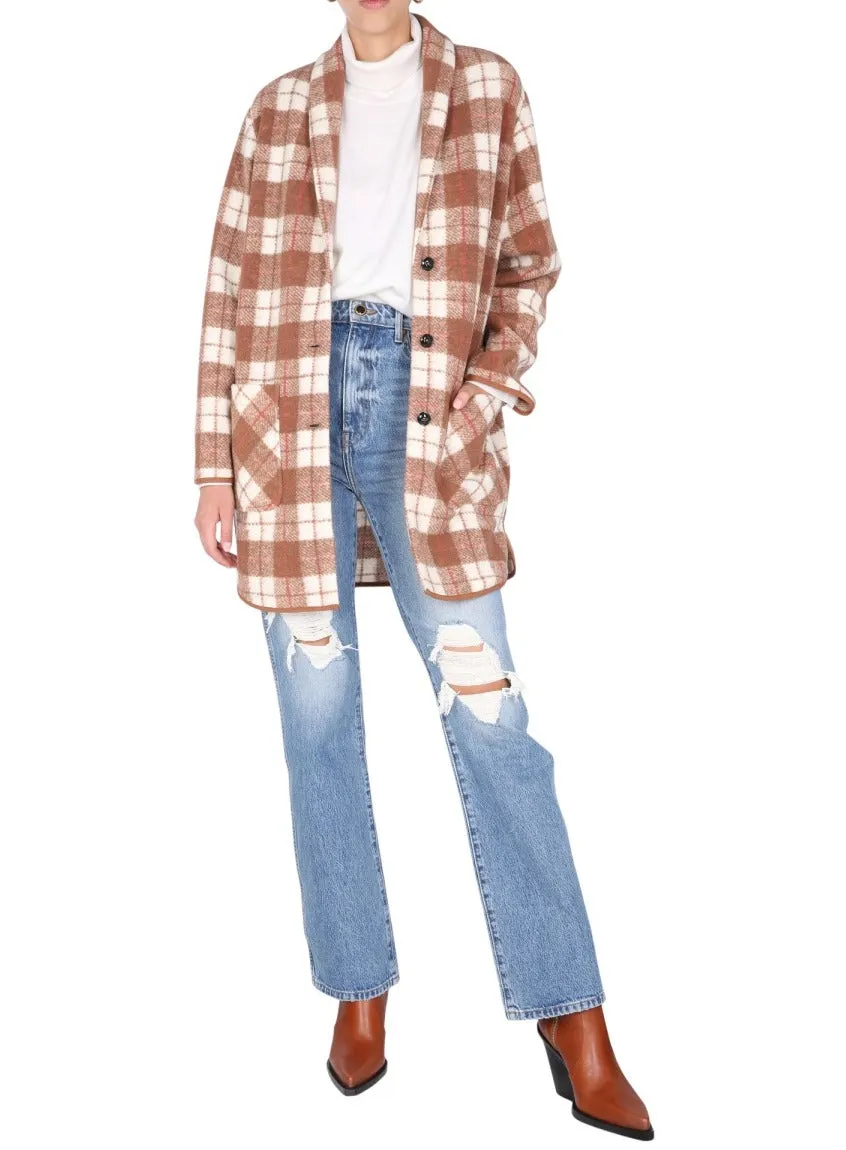 Woolrich Gentry Checked Coat