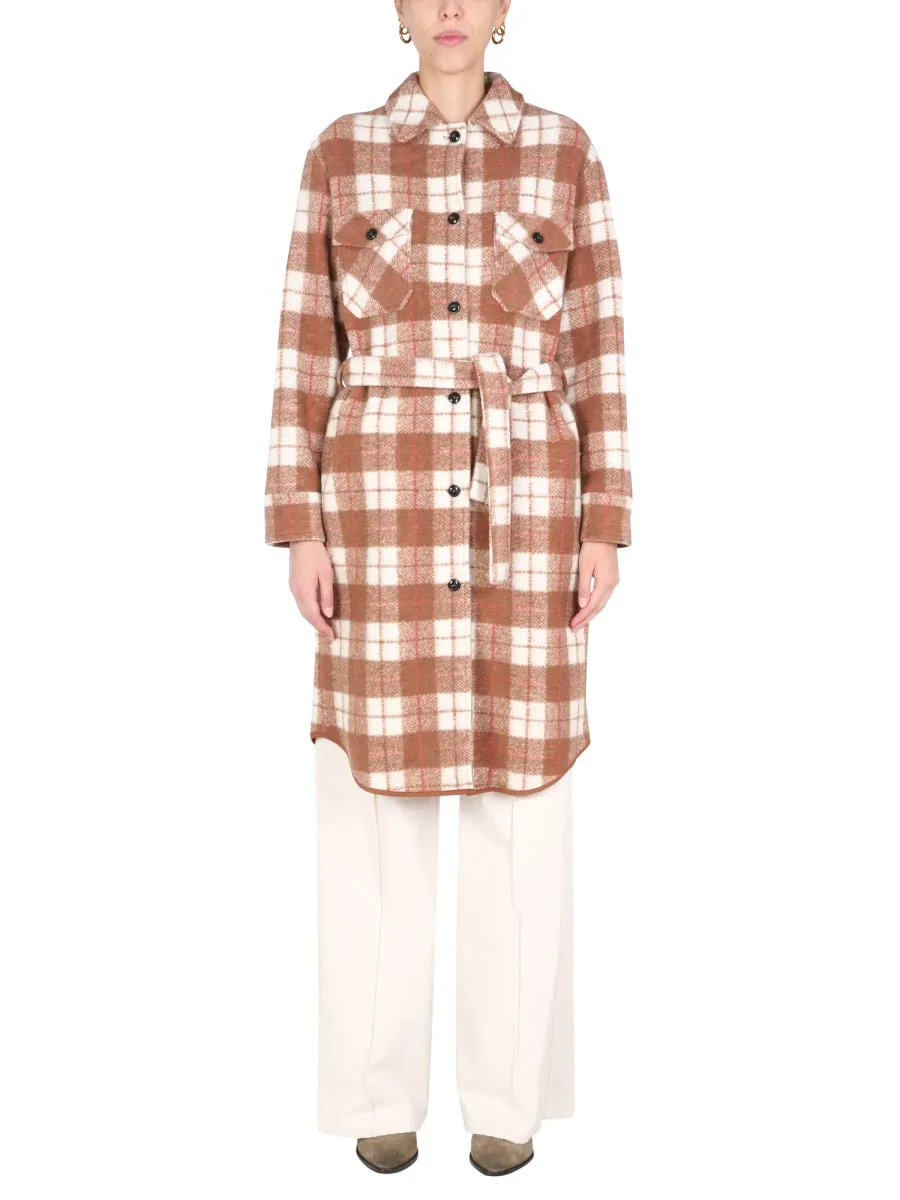 Woolrich Gentry Tie-Waist Coat