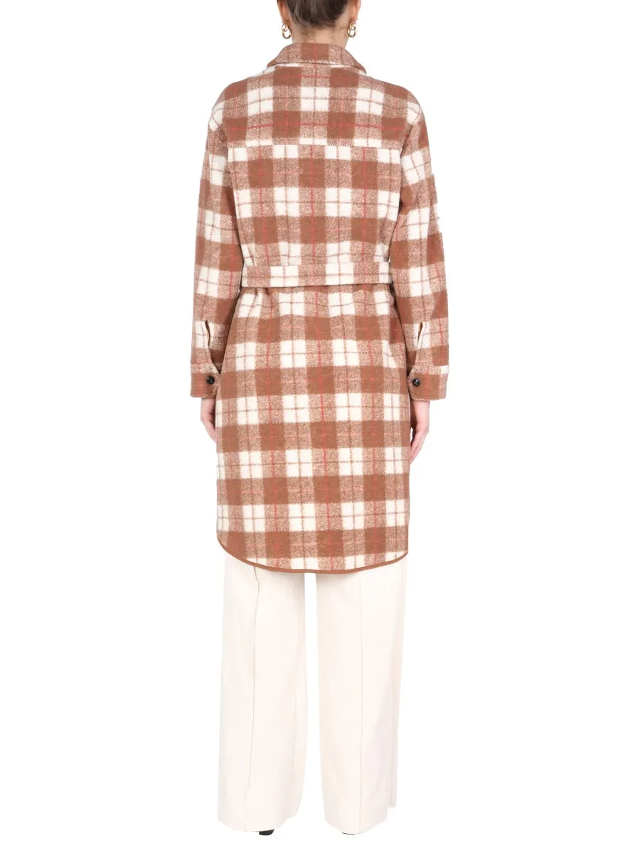 Woolrich Gentry Tie-Waist Coat