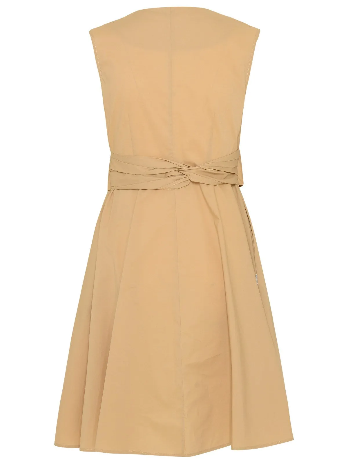 Woolrich Knot-Detailed Sleeveless Dress