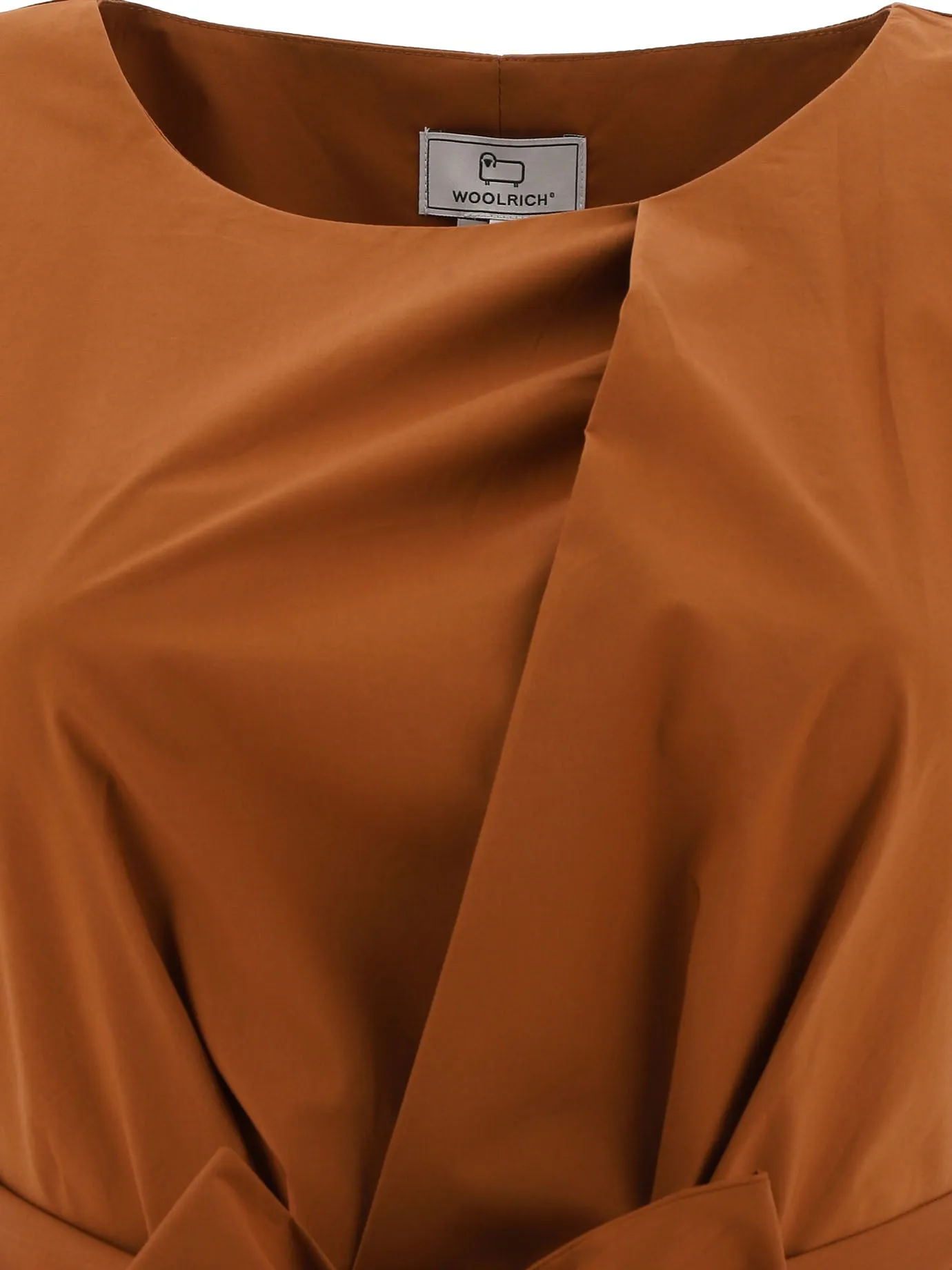 Woolrich Knot-Detailed Sleeveless Dress
