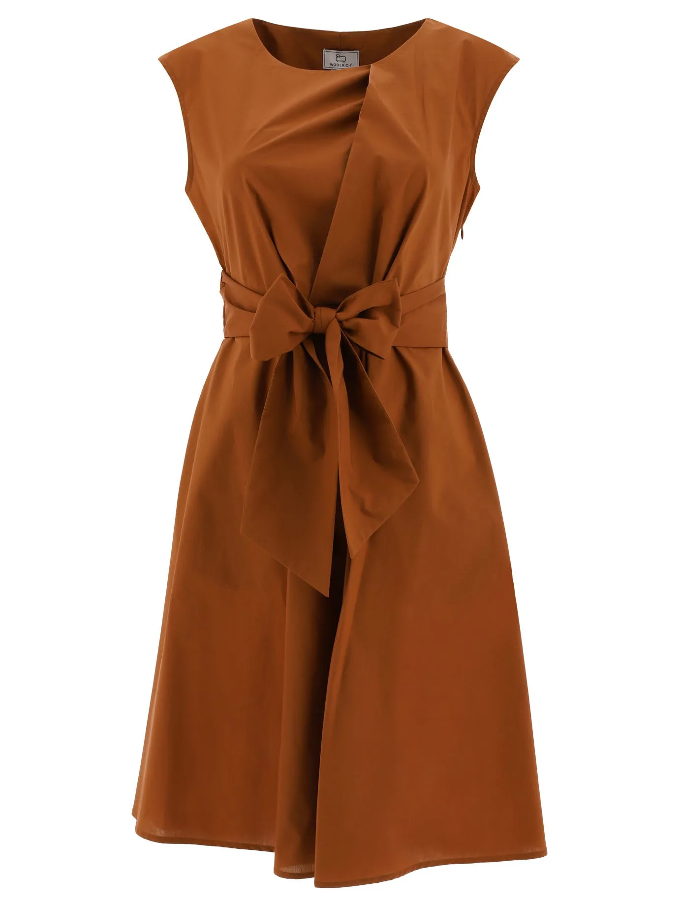 Woolrich Knot-Detailed Sleeveless Dress
