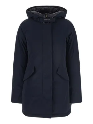 Woolrich Logo Patch Down Coat