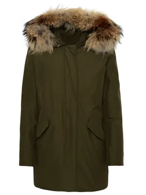 Woolrich Long-Sleeved Hooded Coat