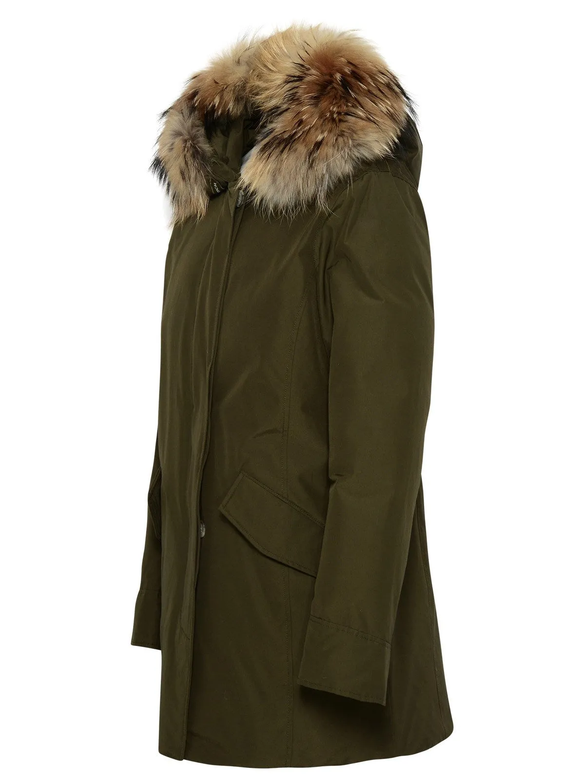 Woolrich Long-Sleeved Hooded Coat