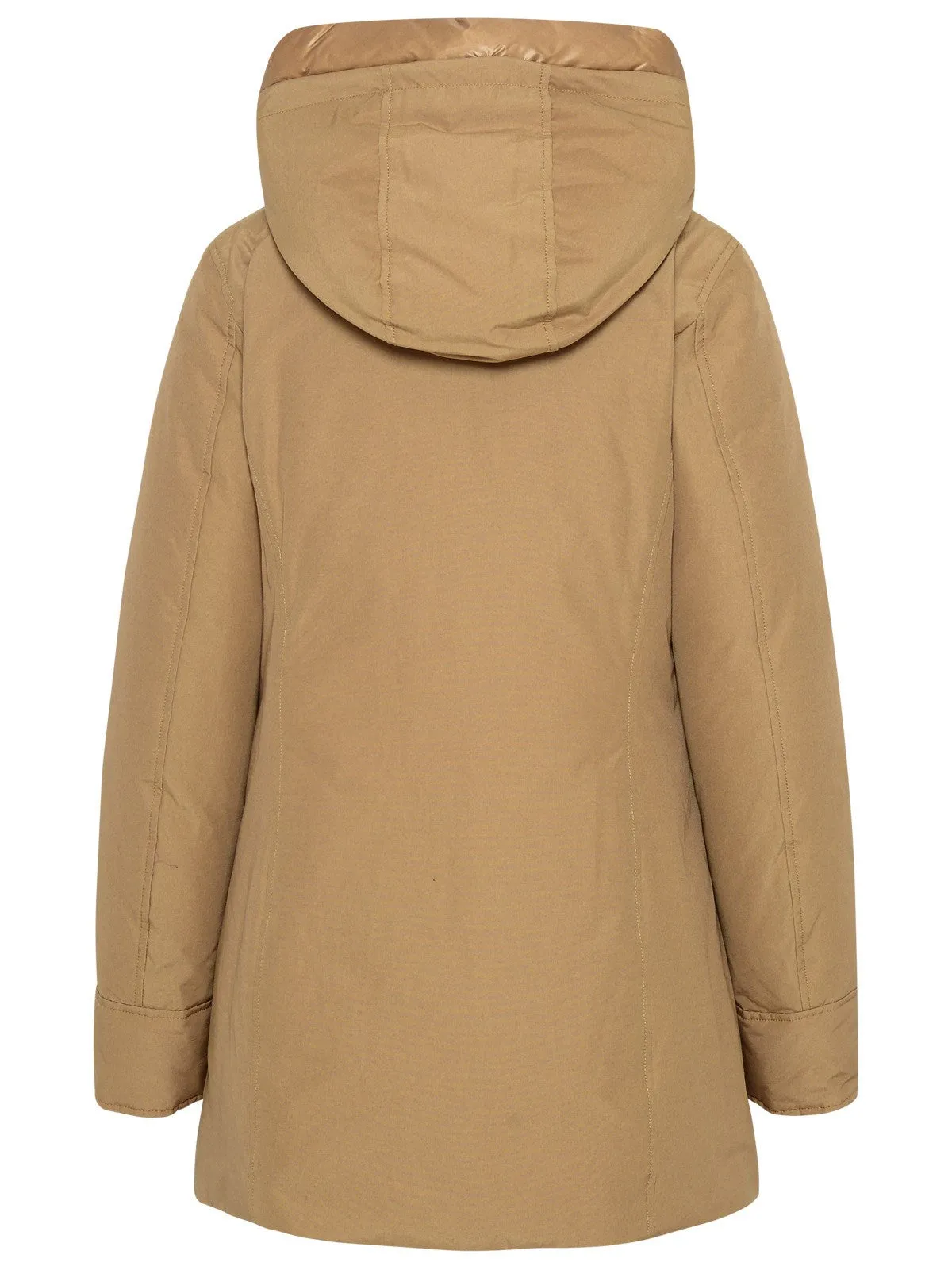 Woolrich Long-Sleeved Hooded Coat