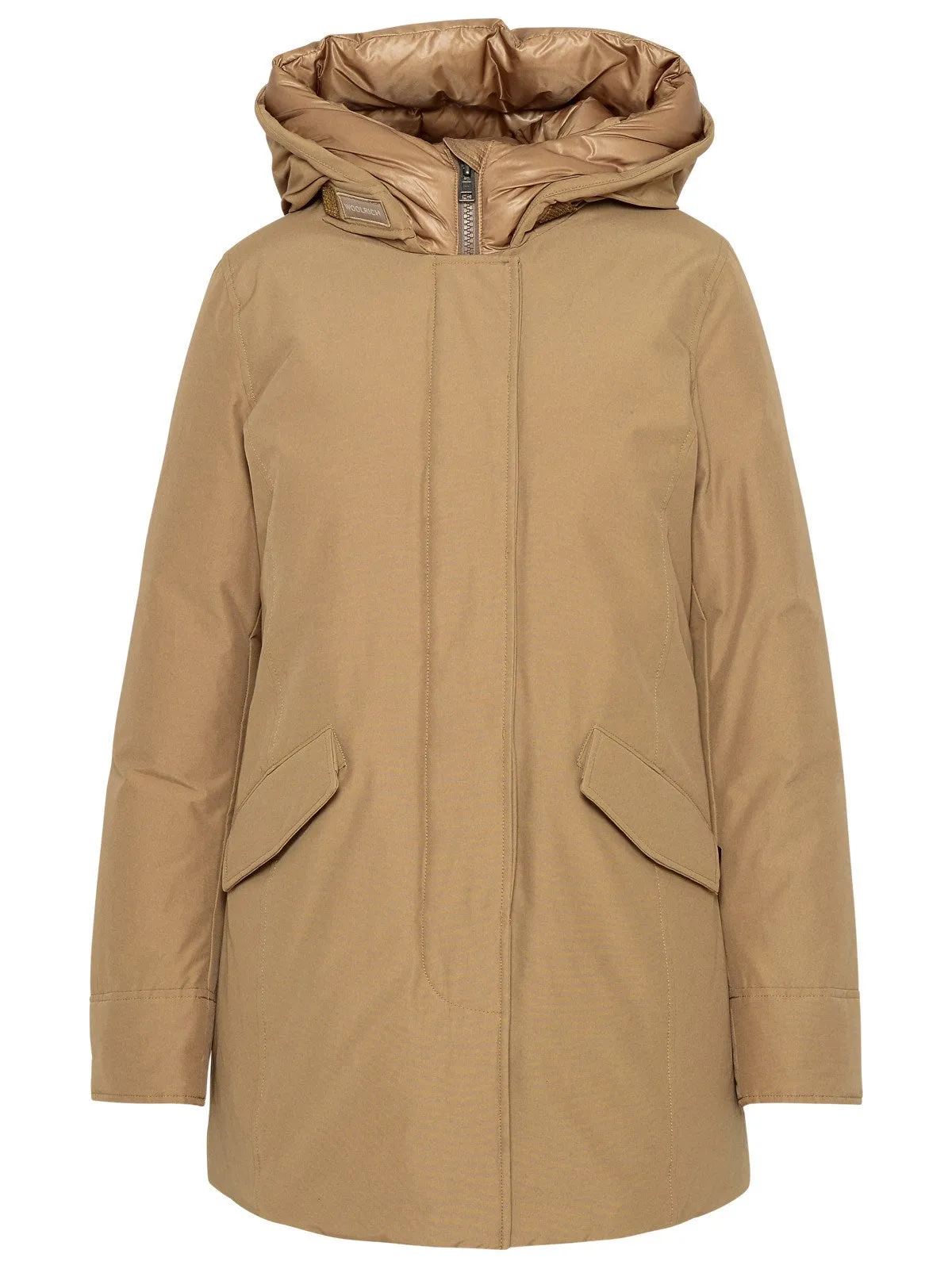 Woolrich Long-Sleeved Hooded Coat