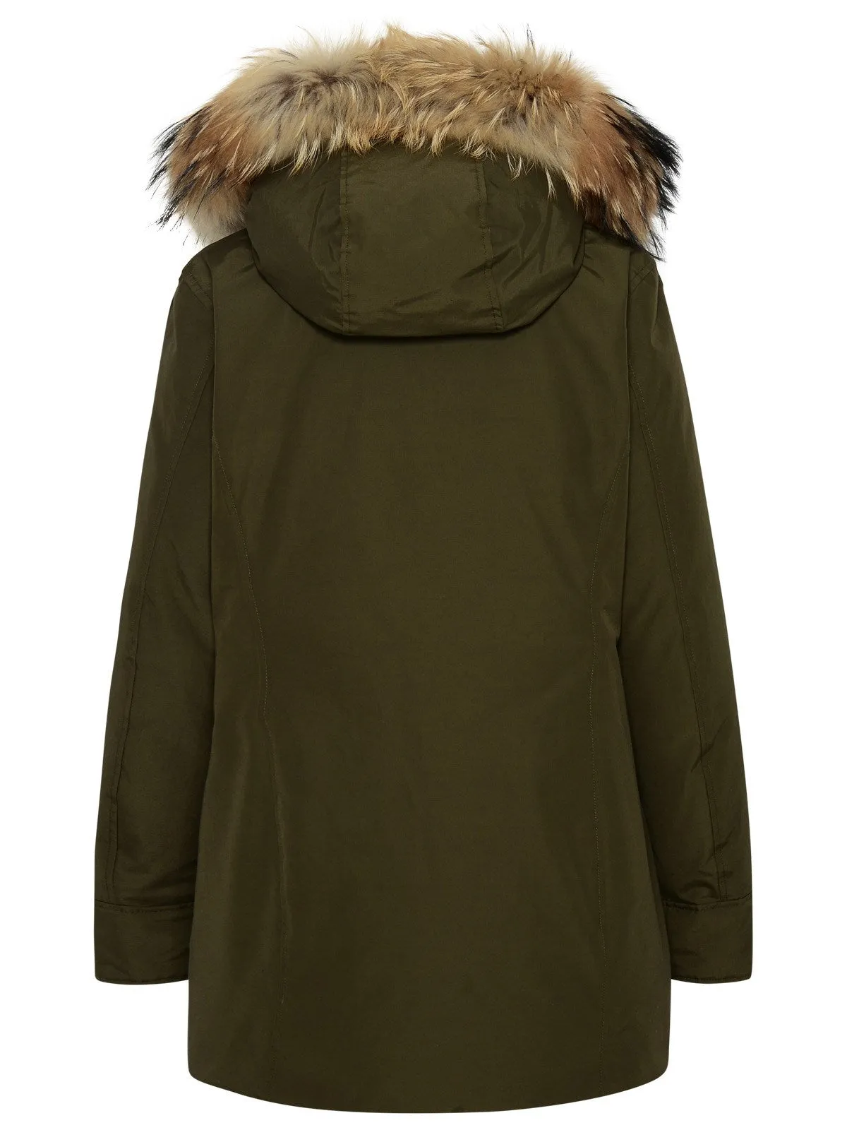 Woolrich Long-Sleeved Hooded Coat