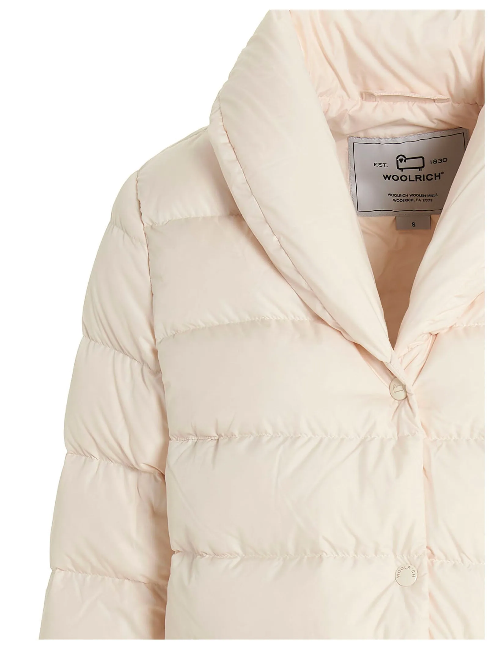 Woolrich Quilted Long Coat