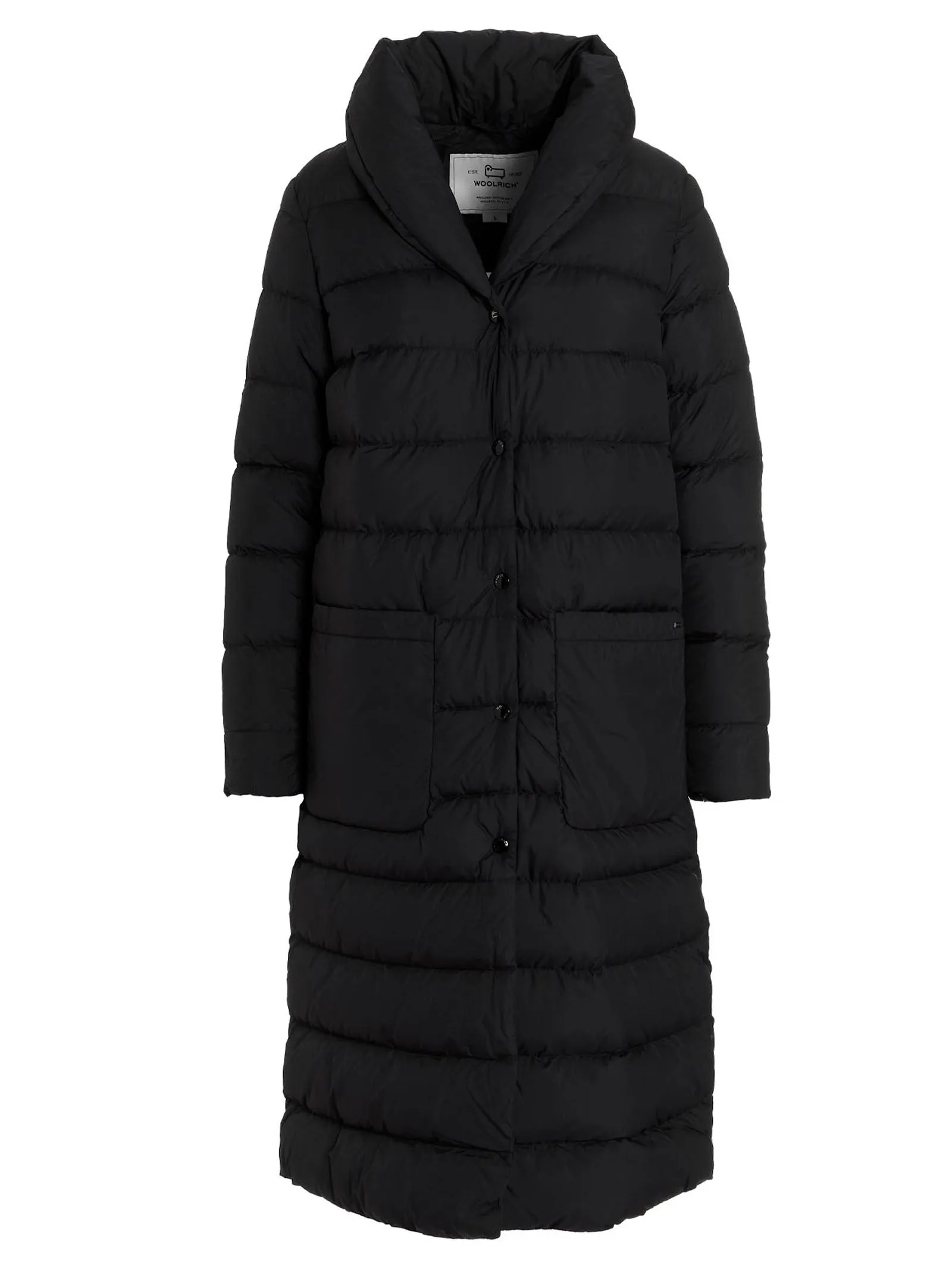 Woolrich Quilted Long Coat