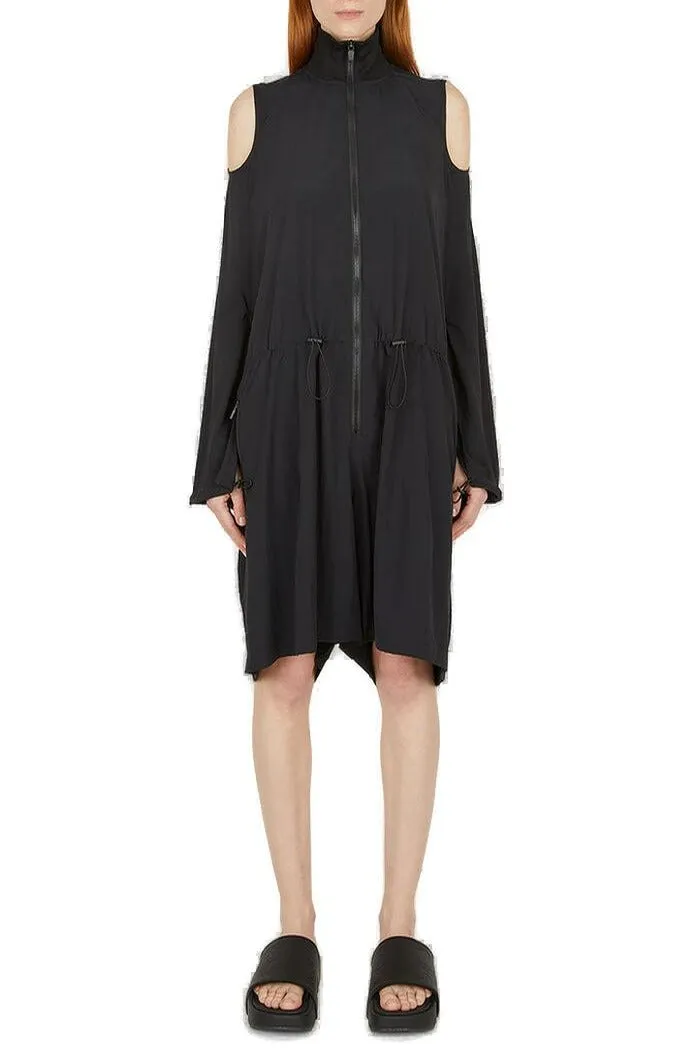 Y-3 CH2 Cold Shoulder Long Sleeved Jumpsuit
