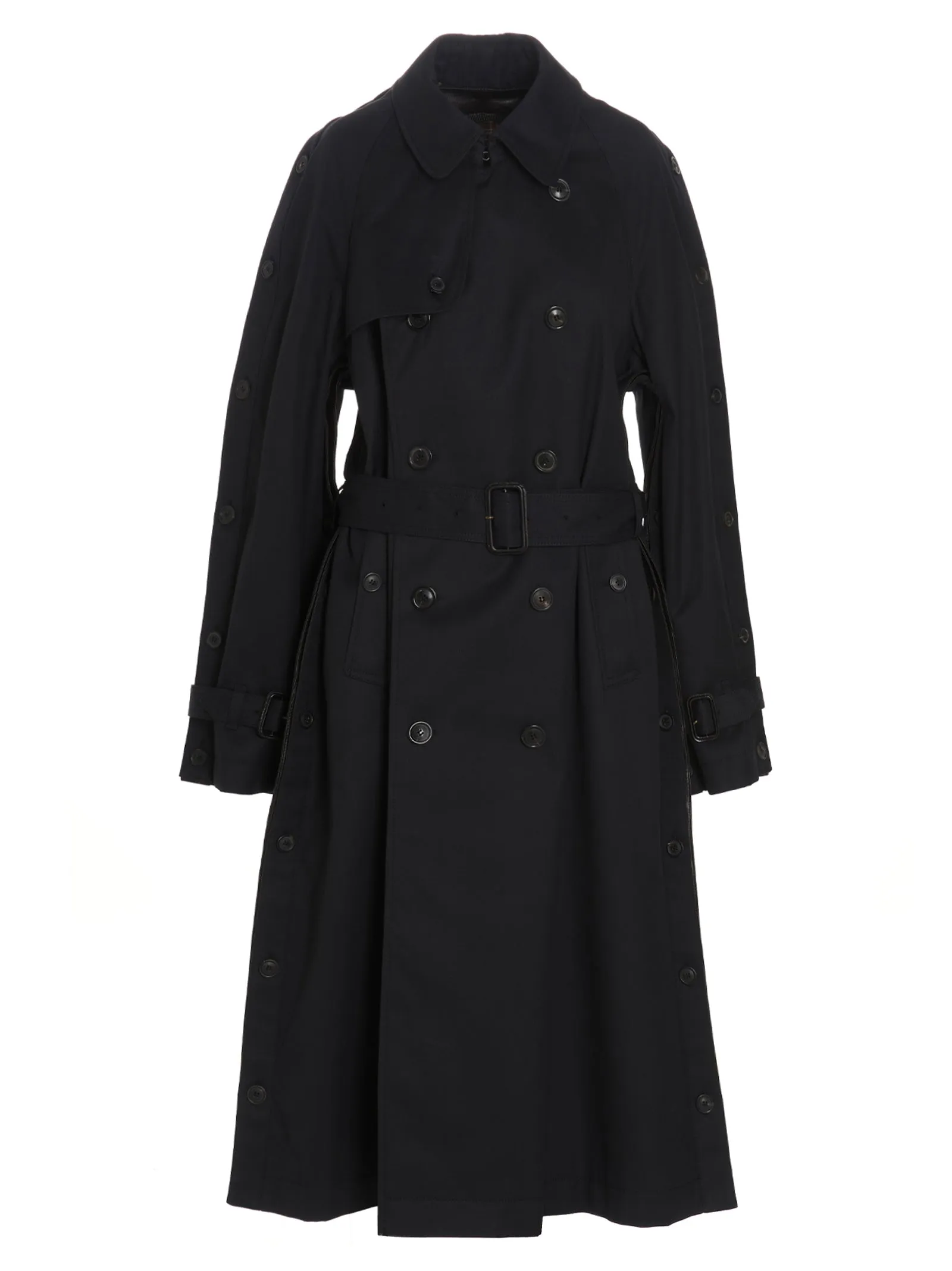 Y/Project Double-Breasted Belted Trench Coat