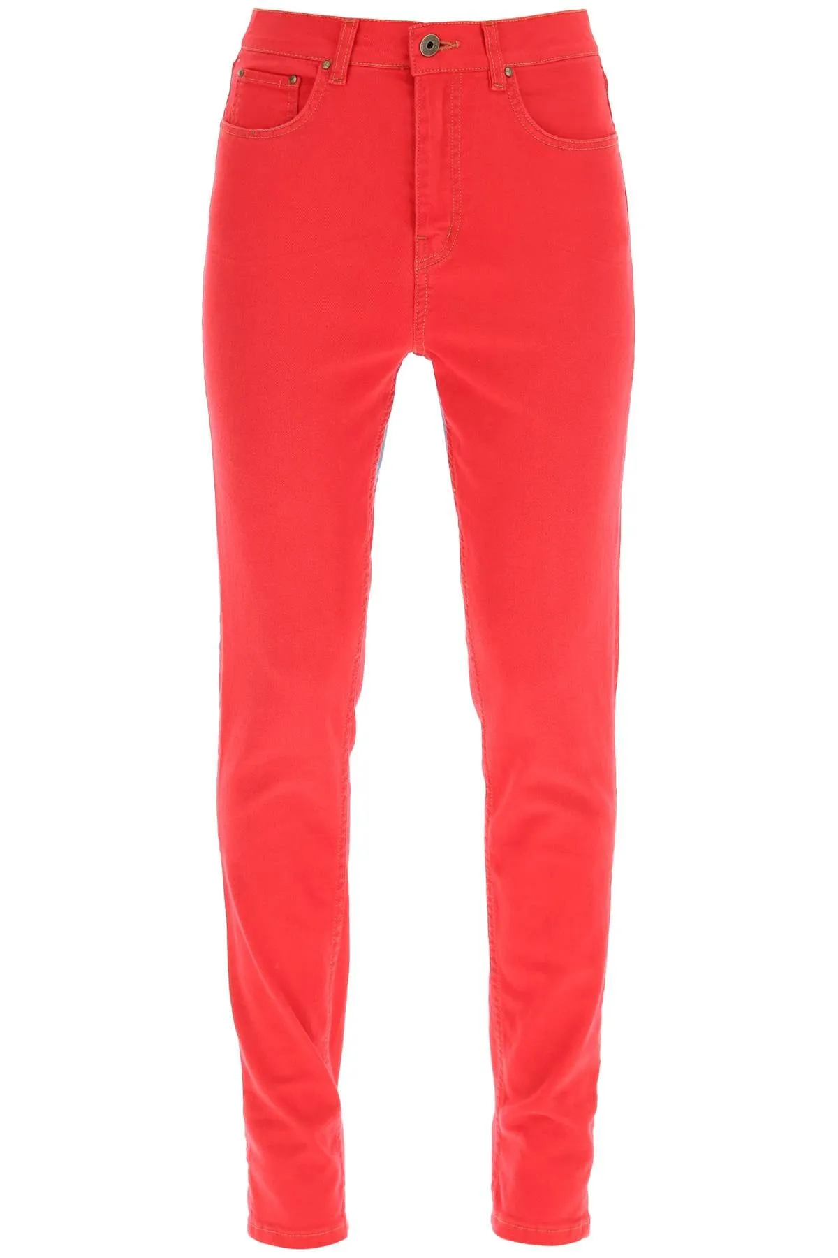 Y/Project Heart Stretch Denim Leggings