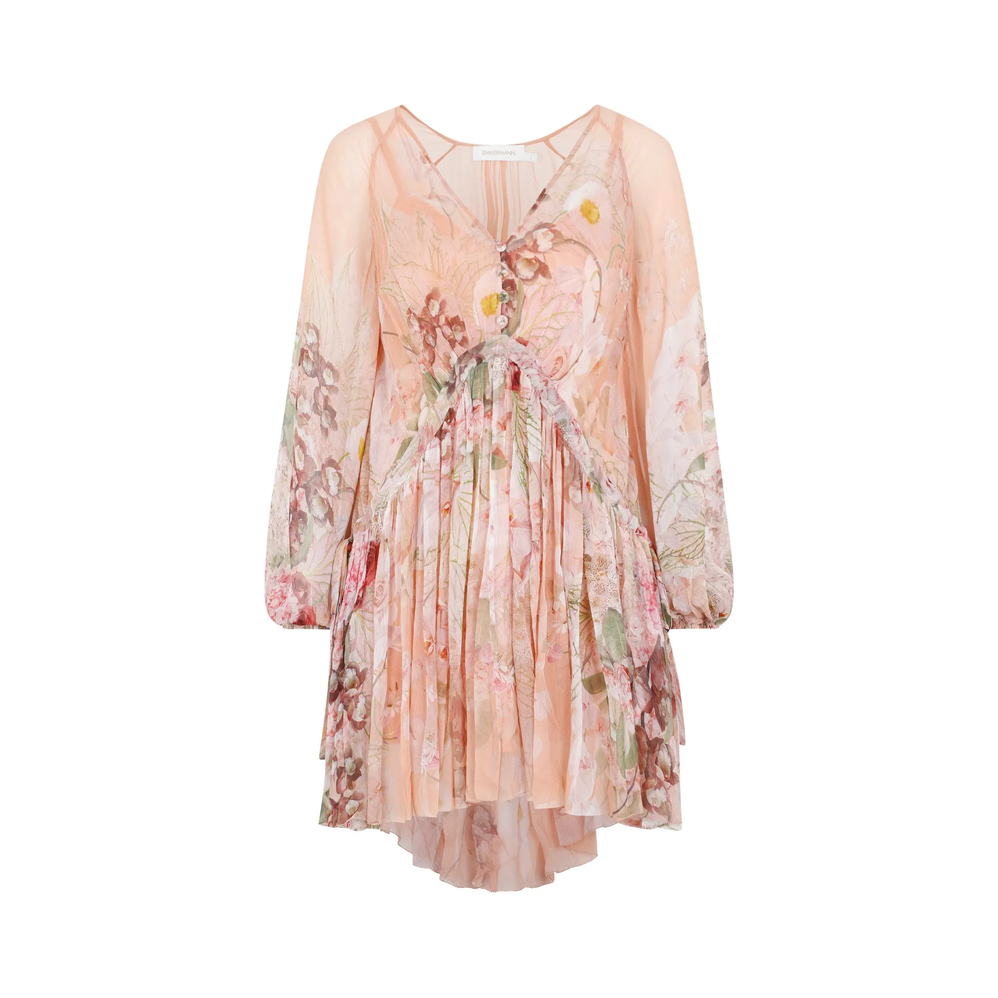 Zimmermann Dancer Drawn Mini Dress
