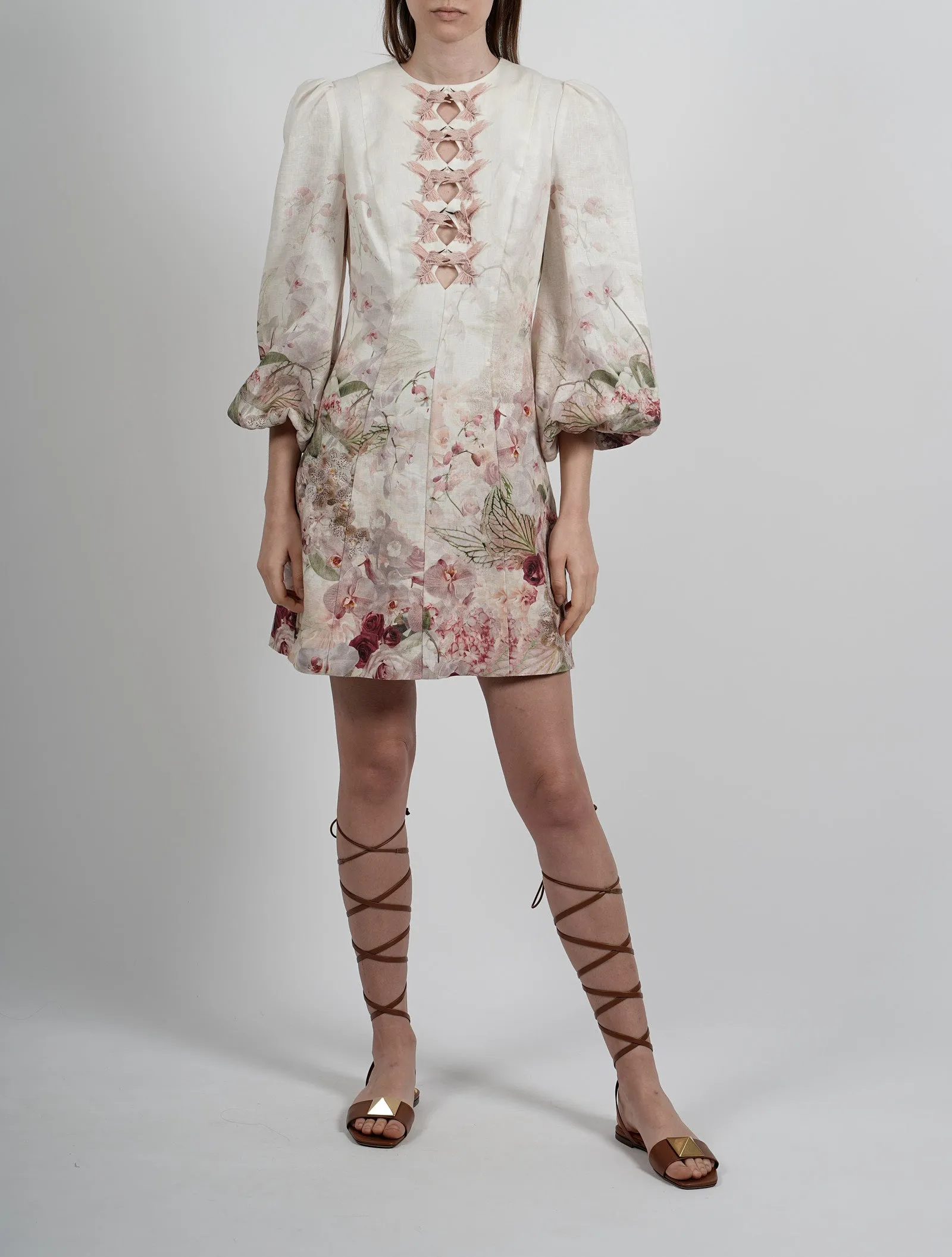 Zimmermann Dancer Hummingbird Mini Dress