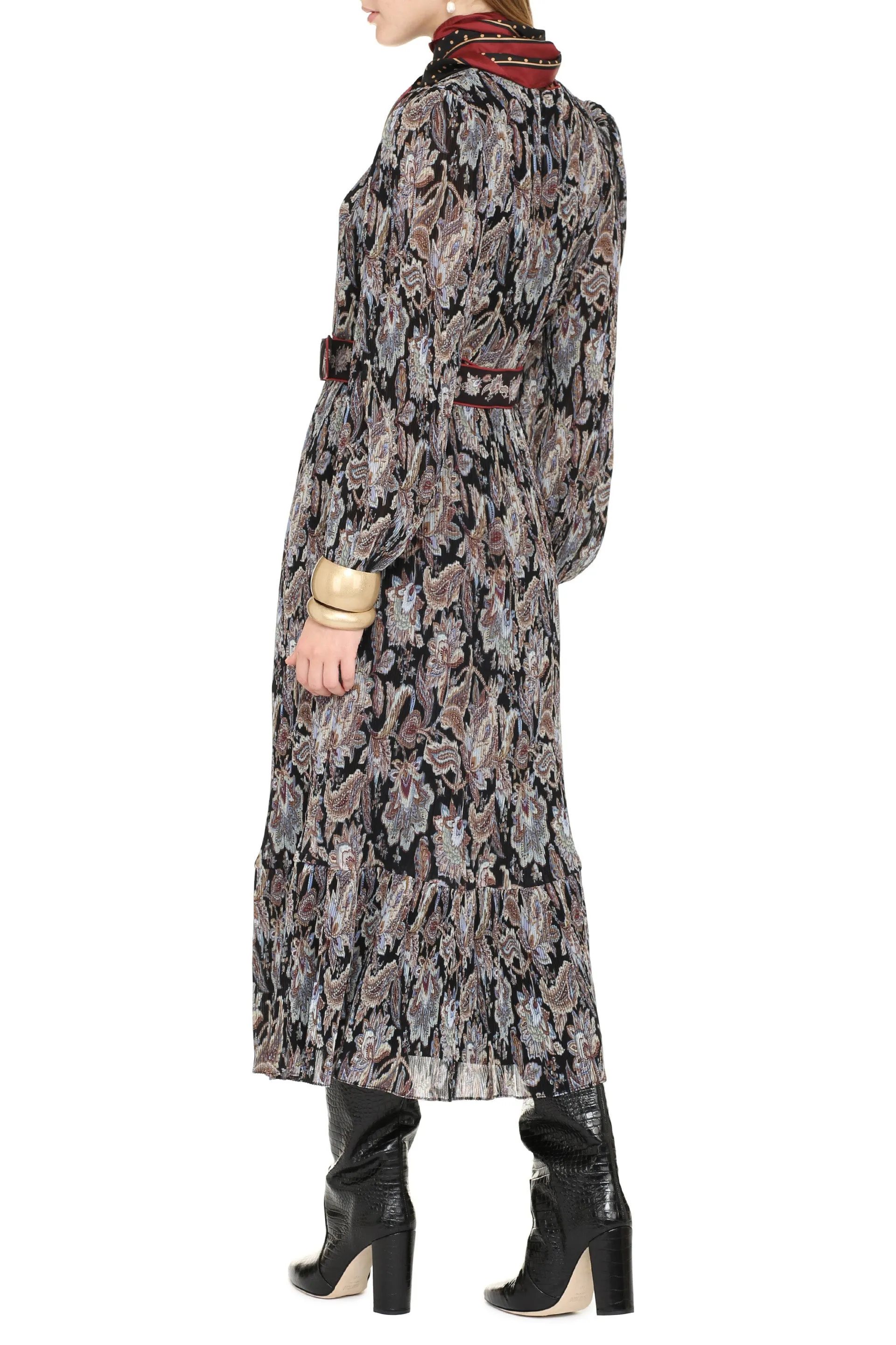 Zimmermann Floral Printed Midi Dress