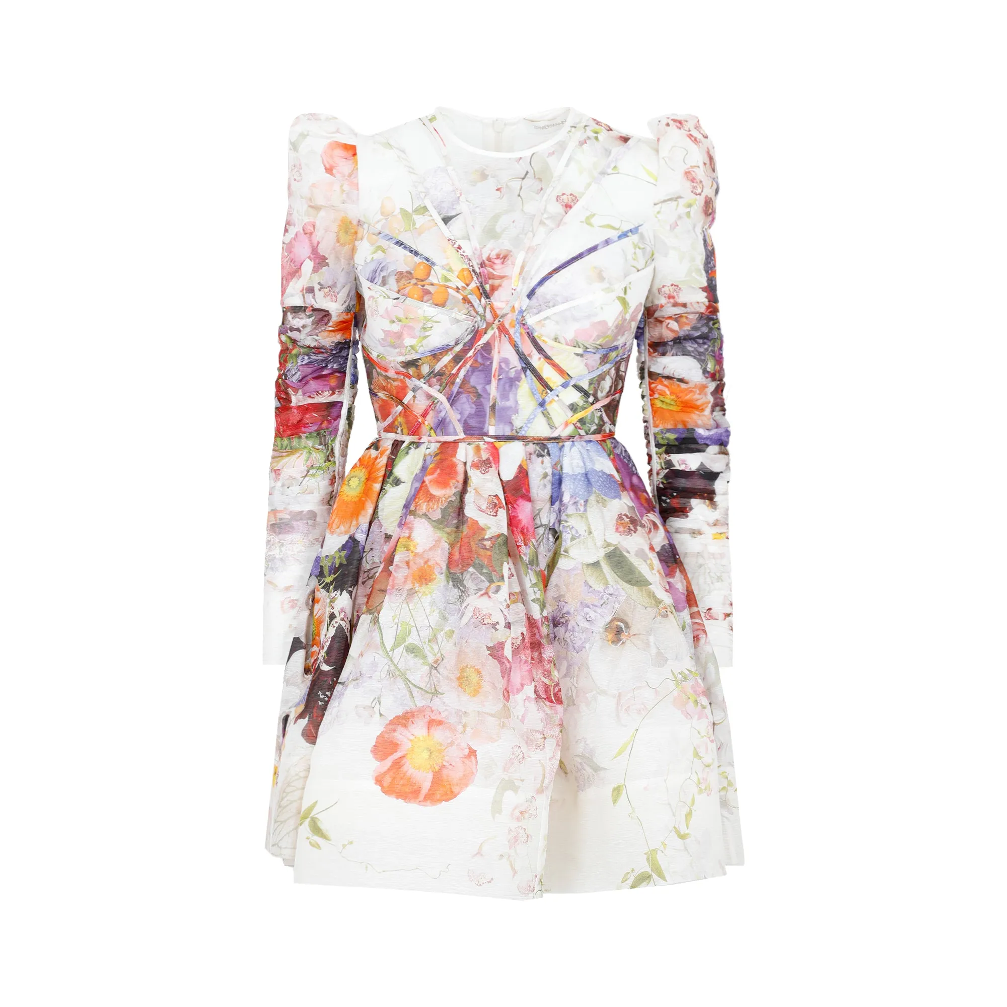 Zimmermann Prima Panelled Mini Dress