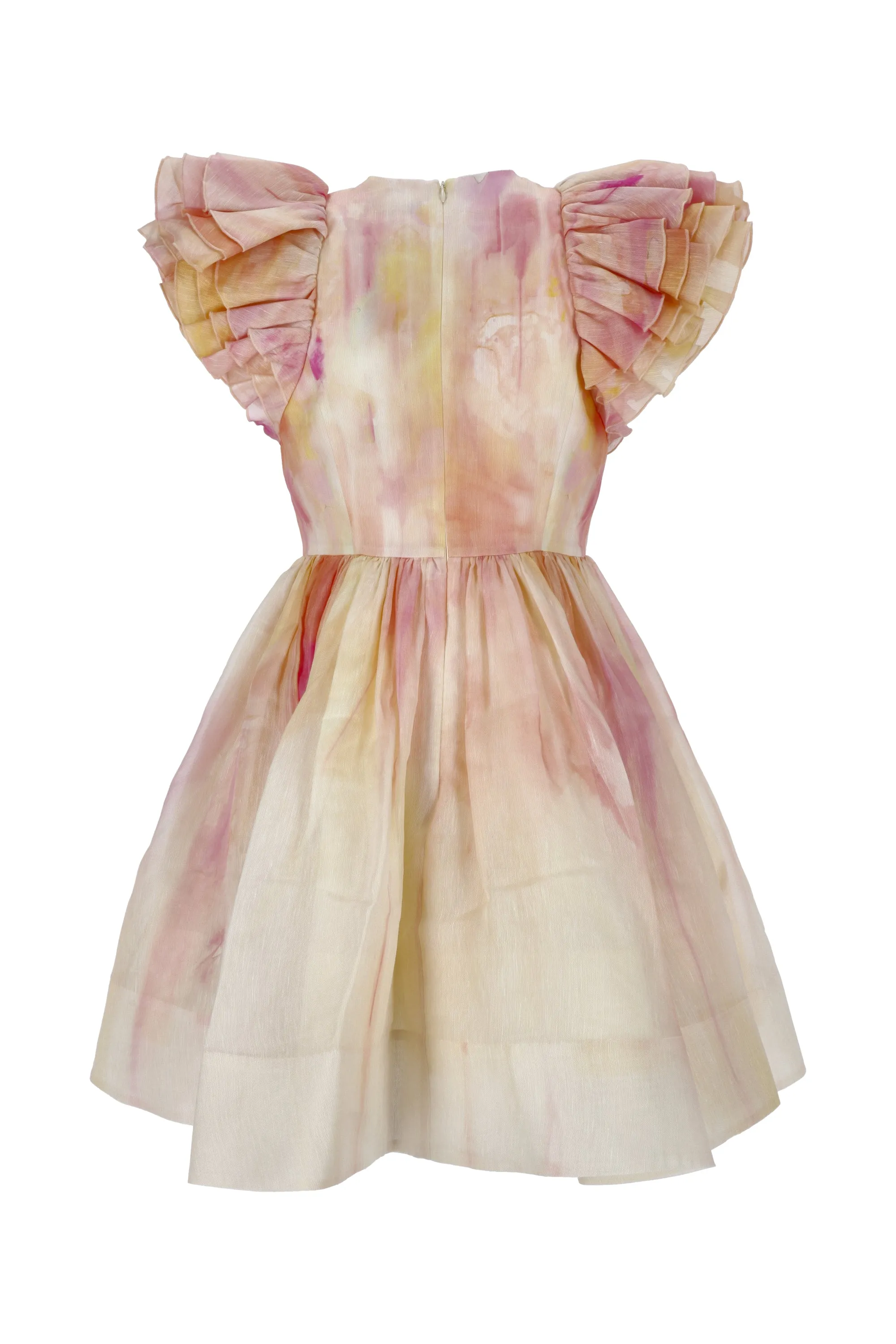 Zimmermann Prima Ruffle Mini Dress